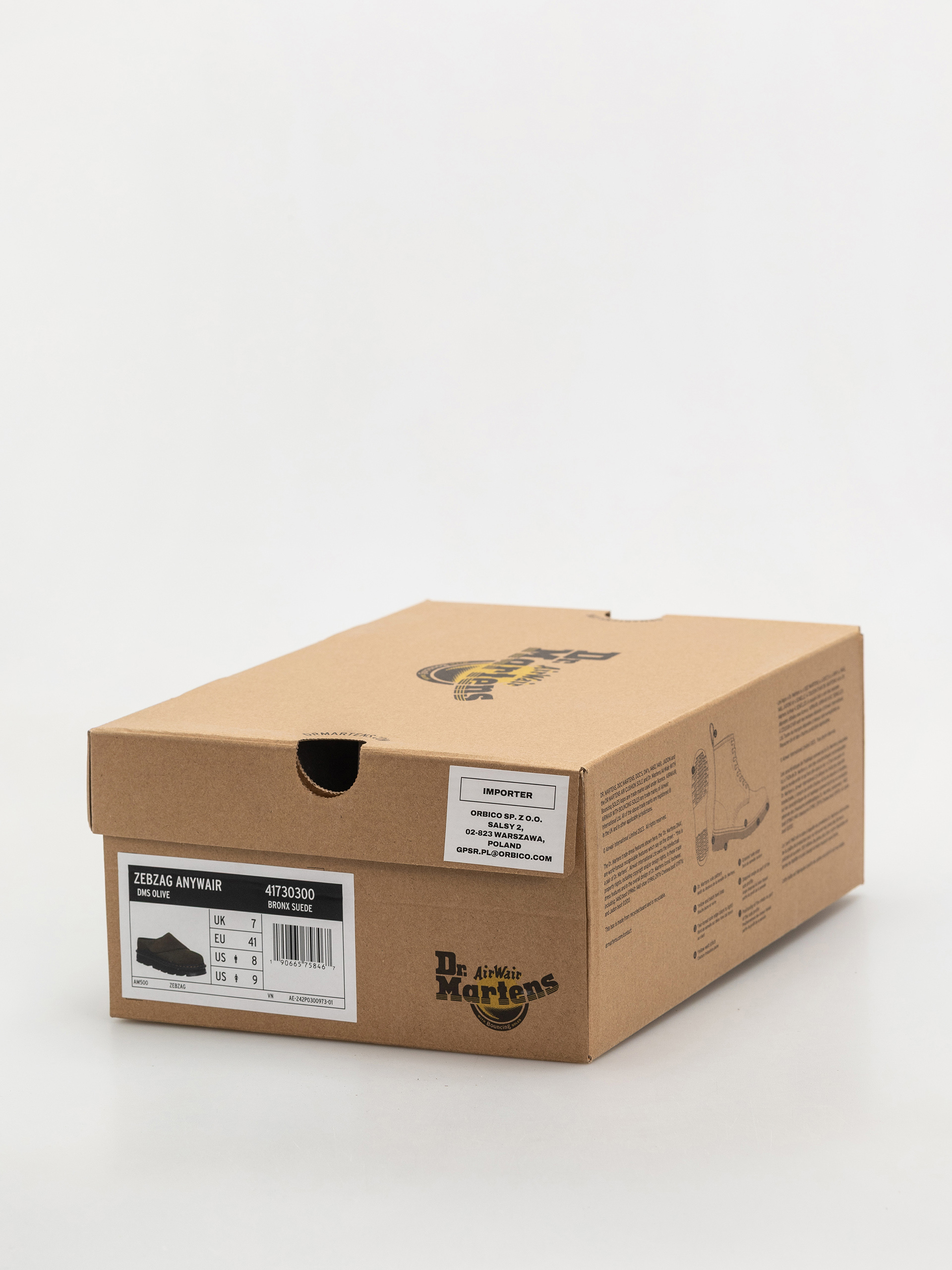 Cipők Dr. Martens ZebZag AnyWair Mule (dms olive eh suede)