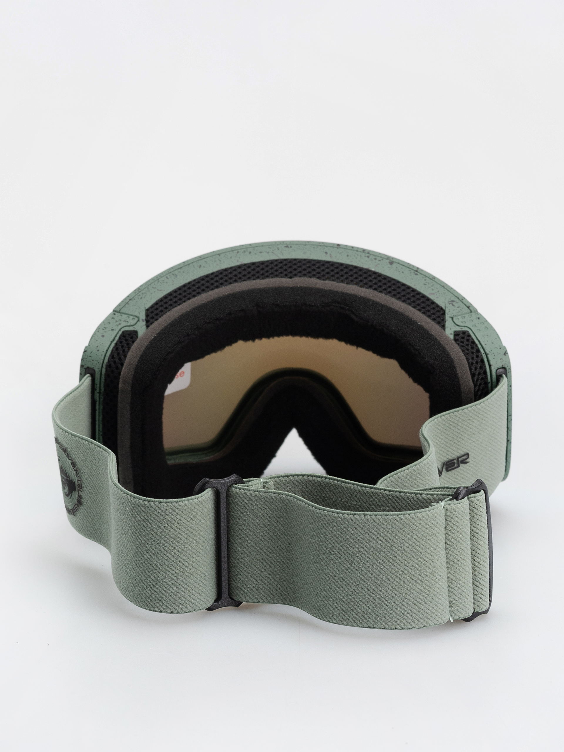 Snowboard szemüveg Quiksilver Storm Mg (dark ivy/clux ml red s3)