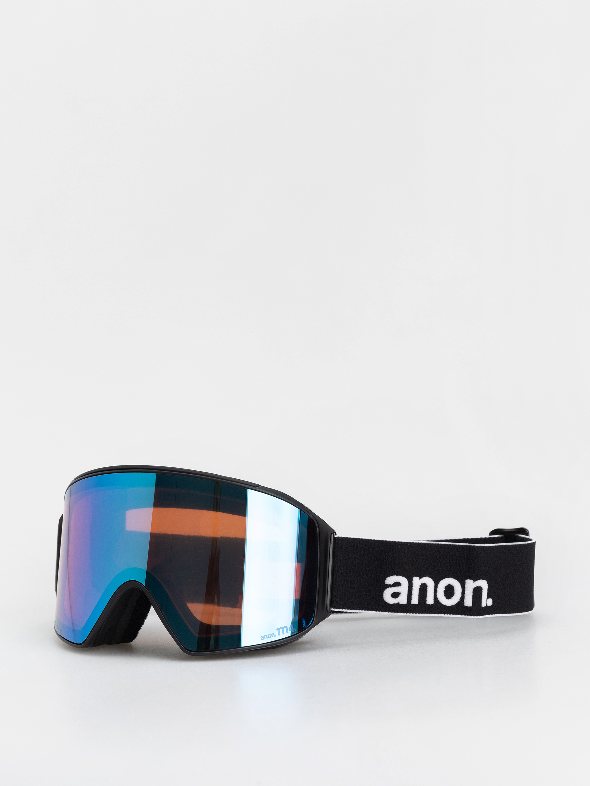 Snowboard szemu00fcveg Anon M4 Cylindrical Mfi (black/perceive variable blue)