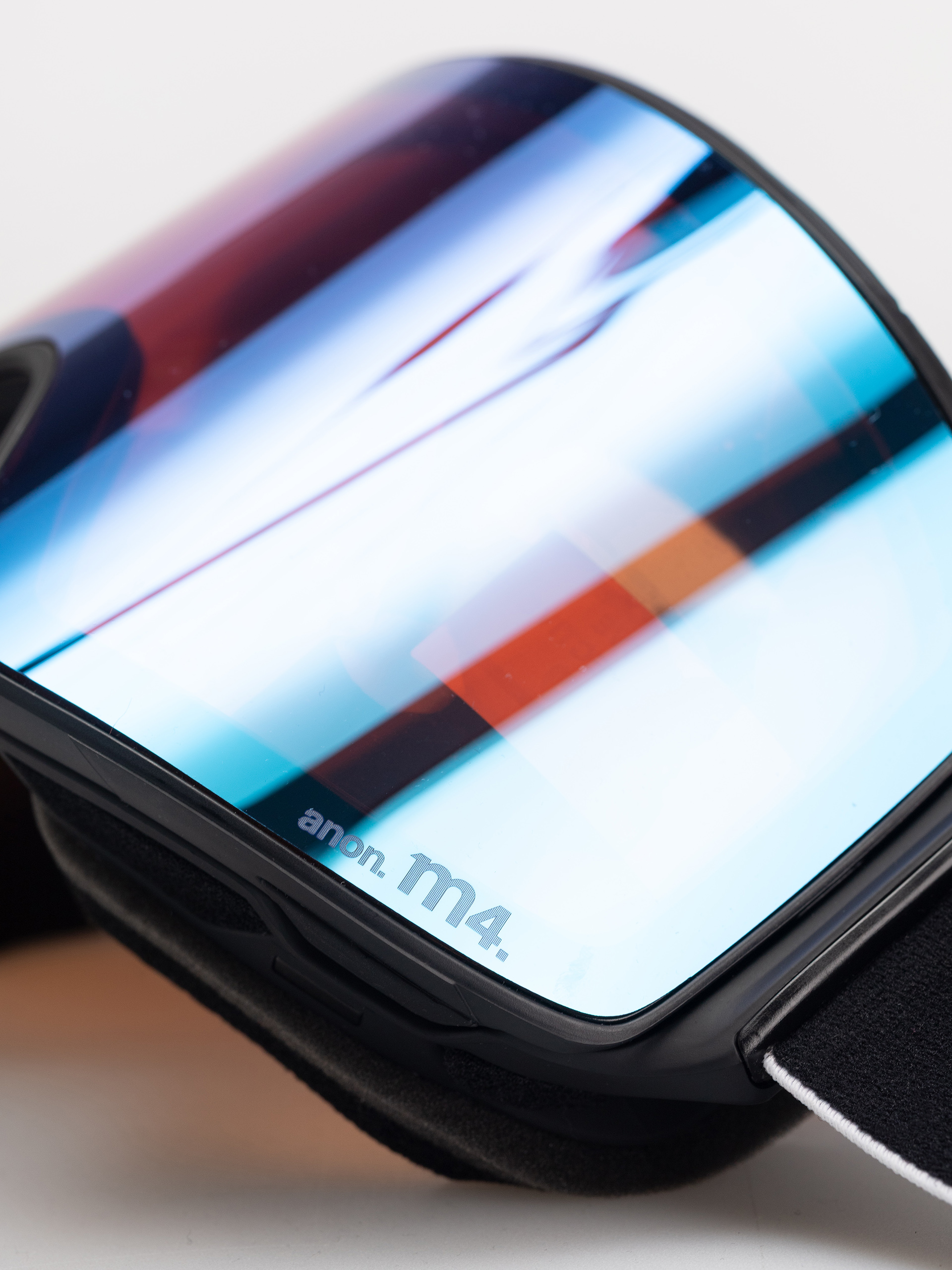 Snowboard szemüveg Anon M4 Cylindrical Mfi (black/perceive variable blue)