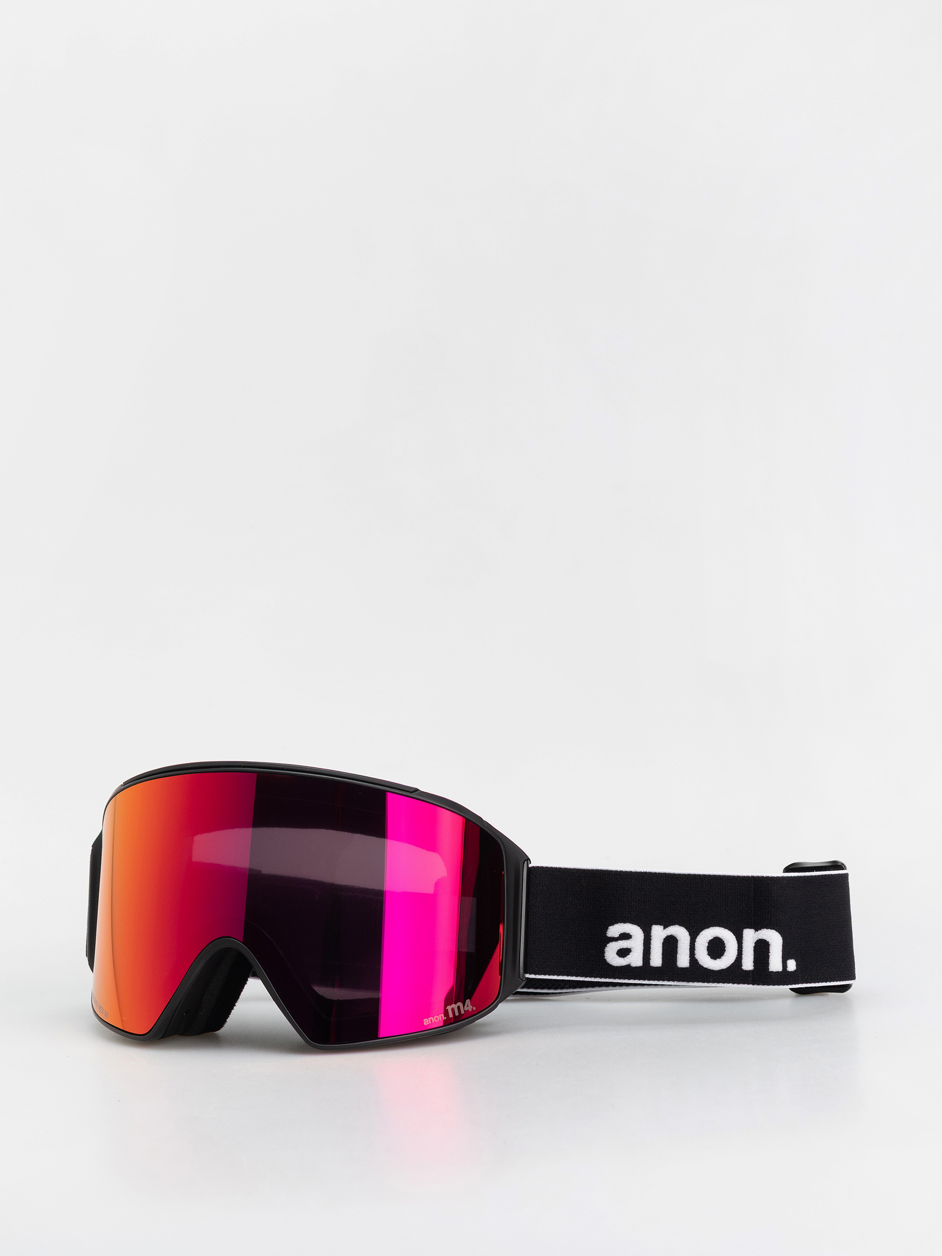 Snowboard szemüveg Anon M4 Cylindrical Mfi (black/perceive sunny red)