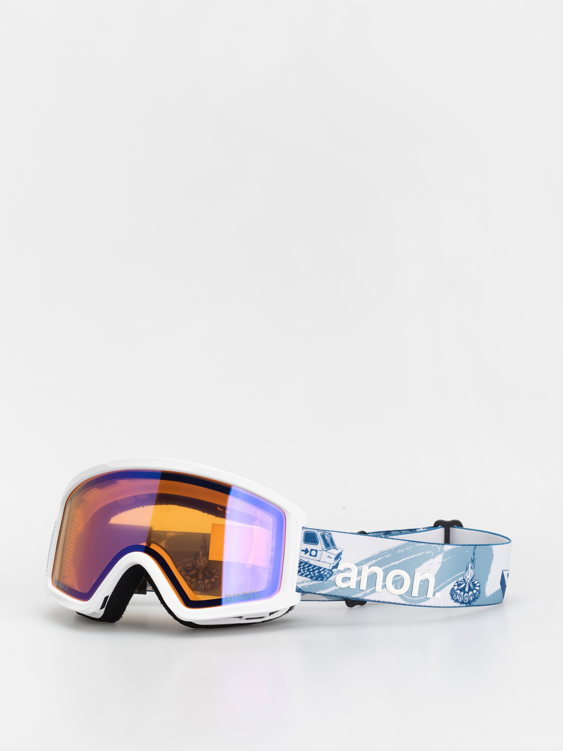 Snowboard szemüveg Anon Tracker 2.0 JR (mountain party/blue amber)
