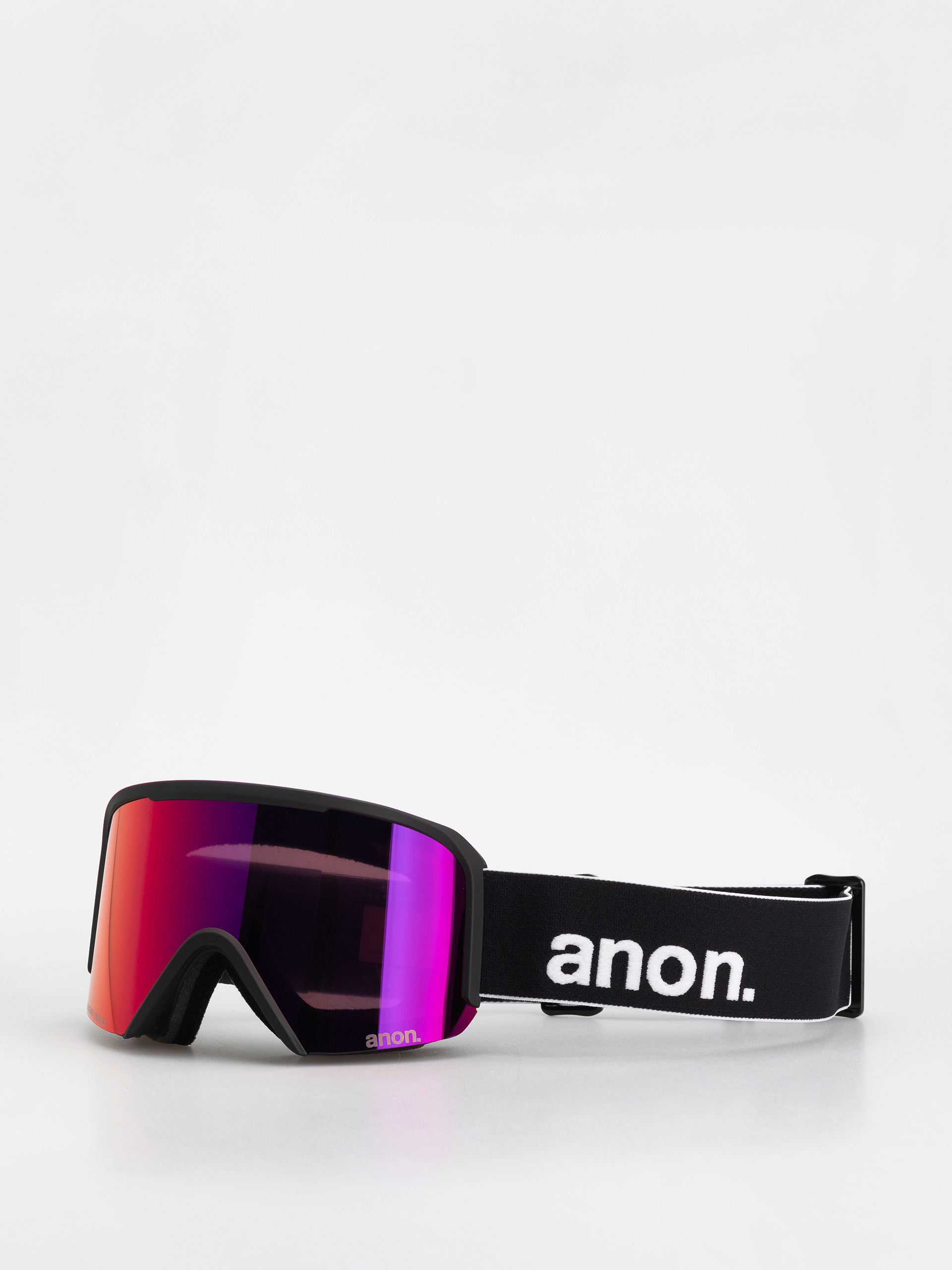 Snowboard szemu00fcveg Anon Nesa (black/perceive sunny red)