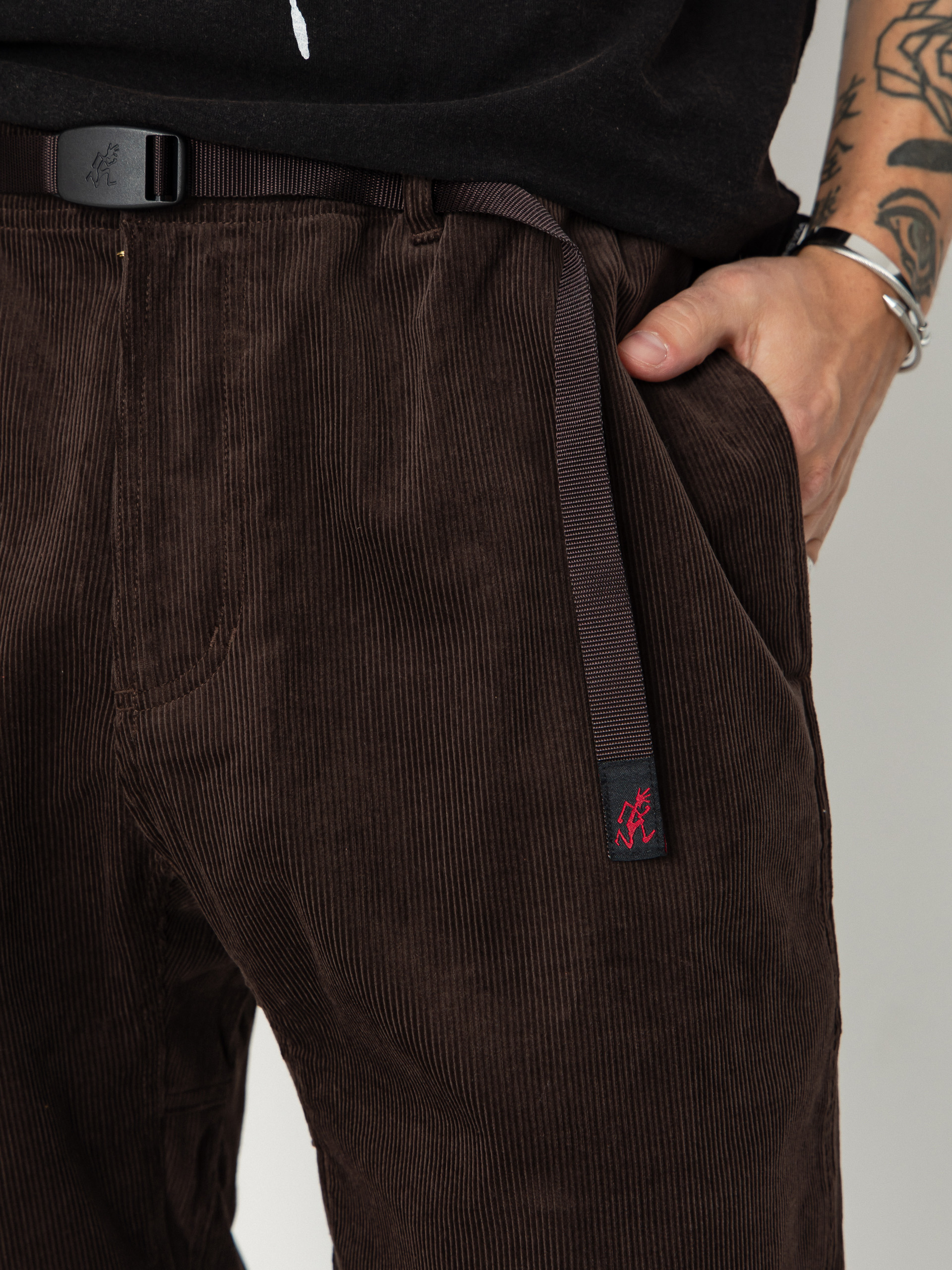 Gramicci Corduroy Gramicci Pant Kisnadrág (deep brown)