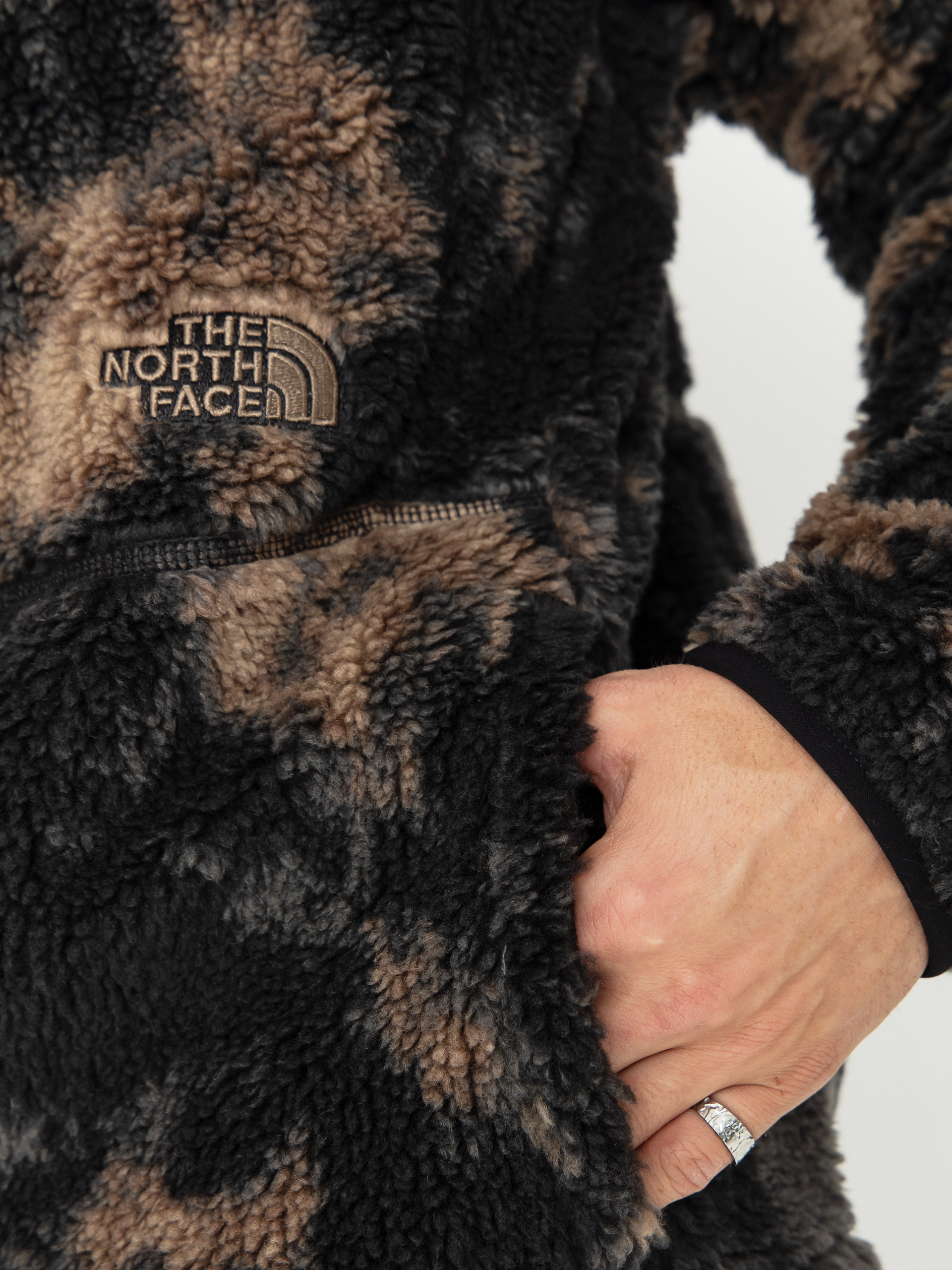 The North Face Extreme Pile 2 Pullover Print Dzseki (tnf black light refract)