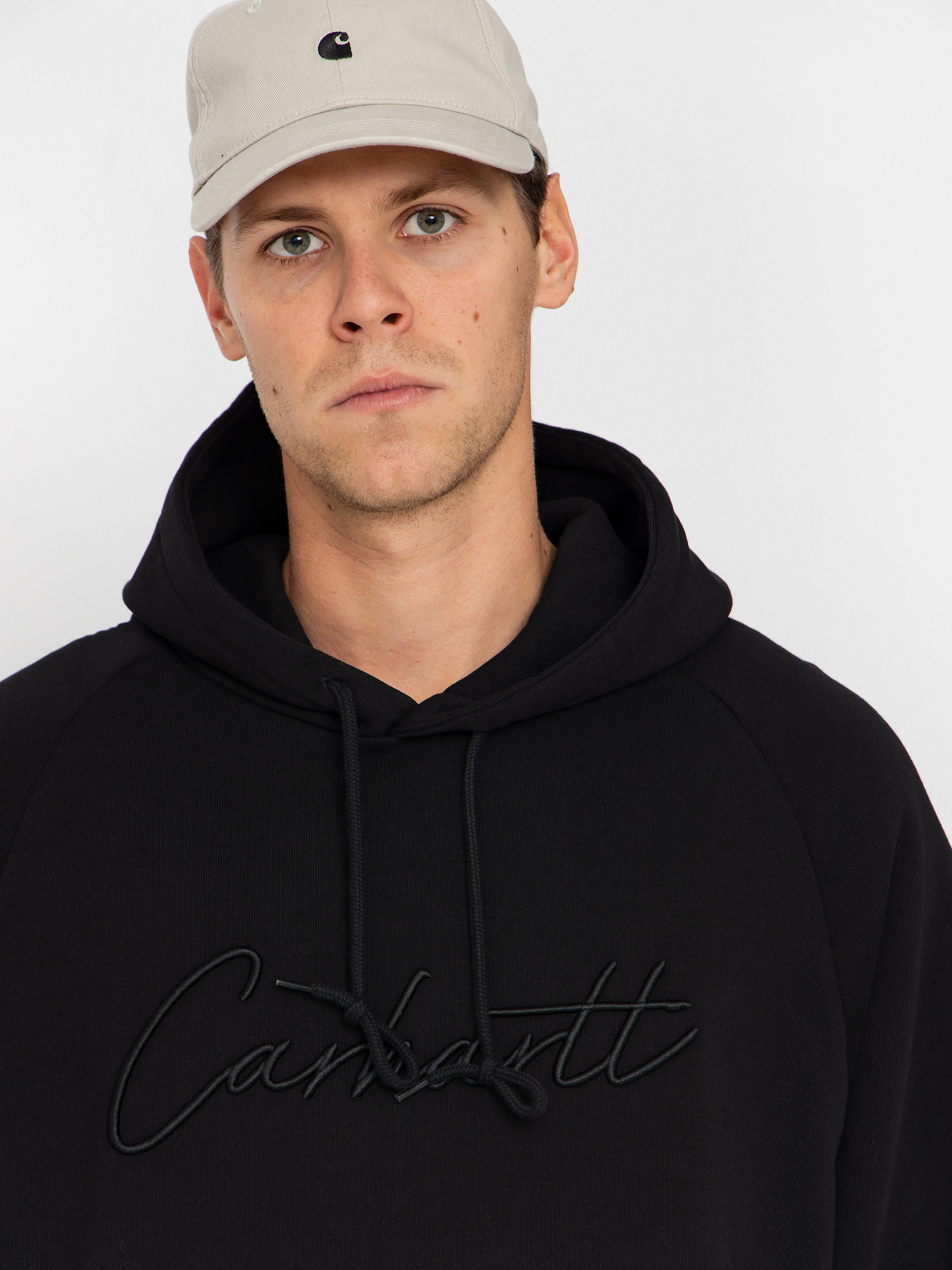 Kapucnis pulóver Carhartt WIP Ray HD (black)