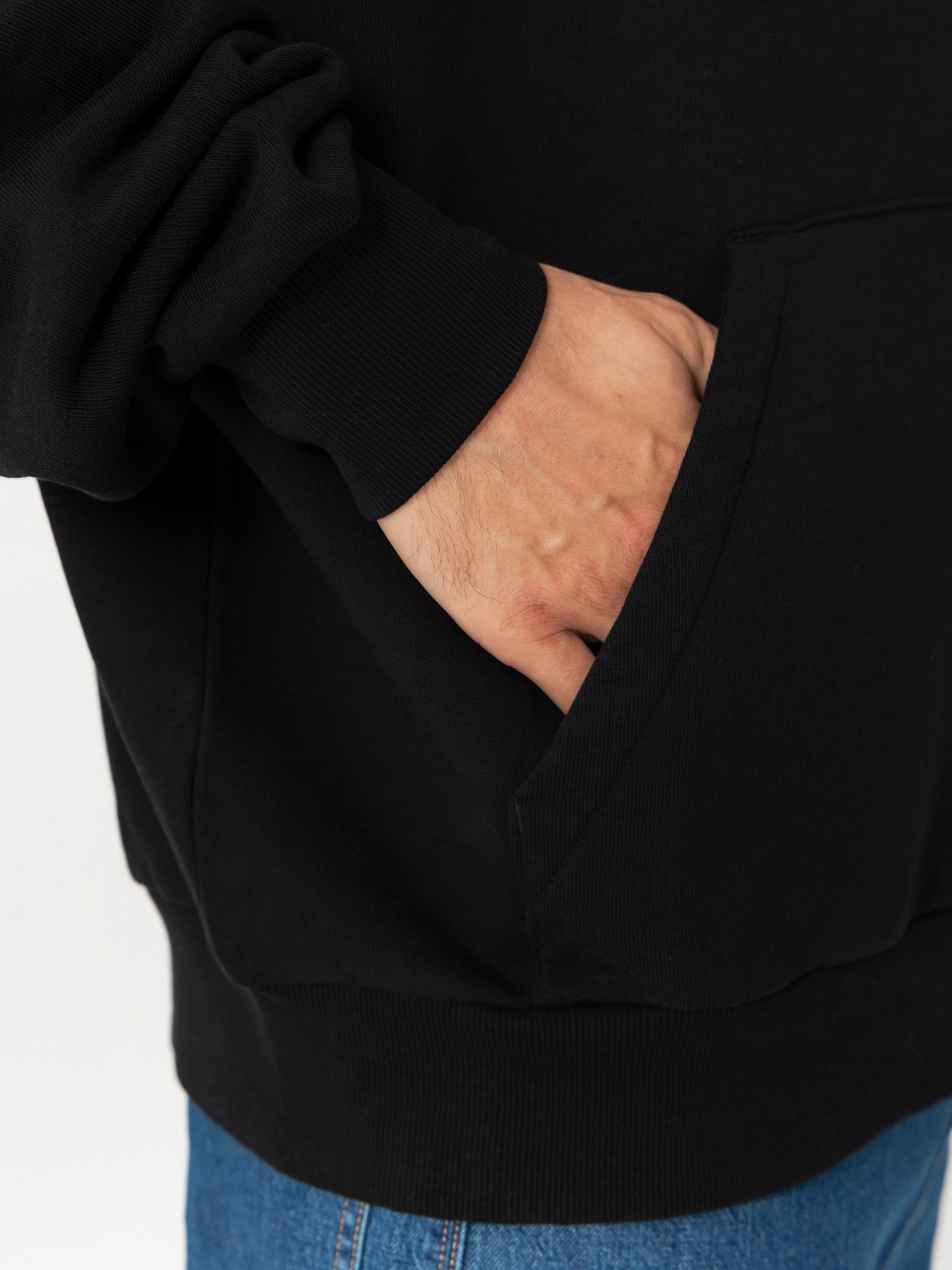 Kapucnis pulóver Carhartt WIP Ray HD (black)