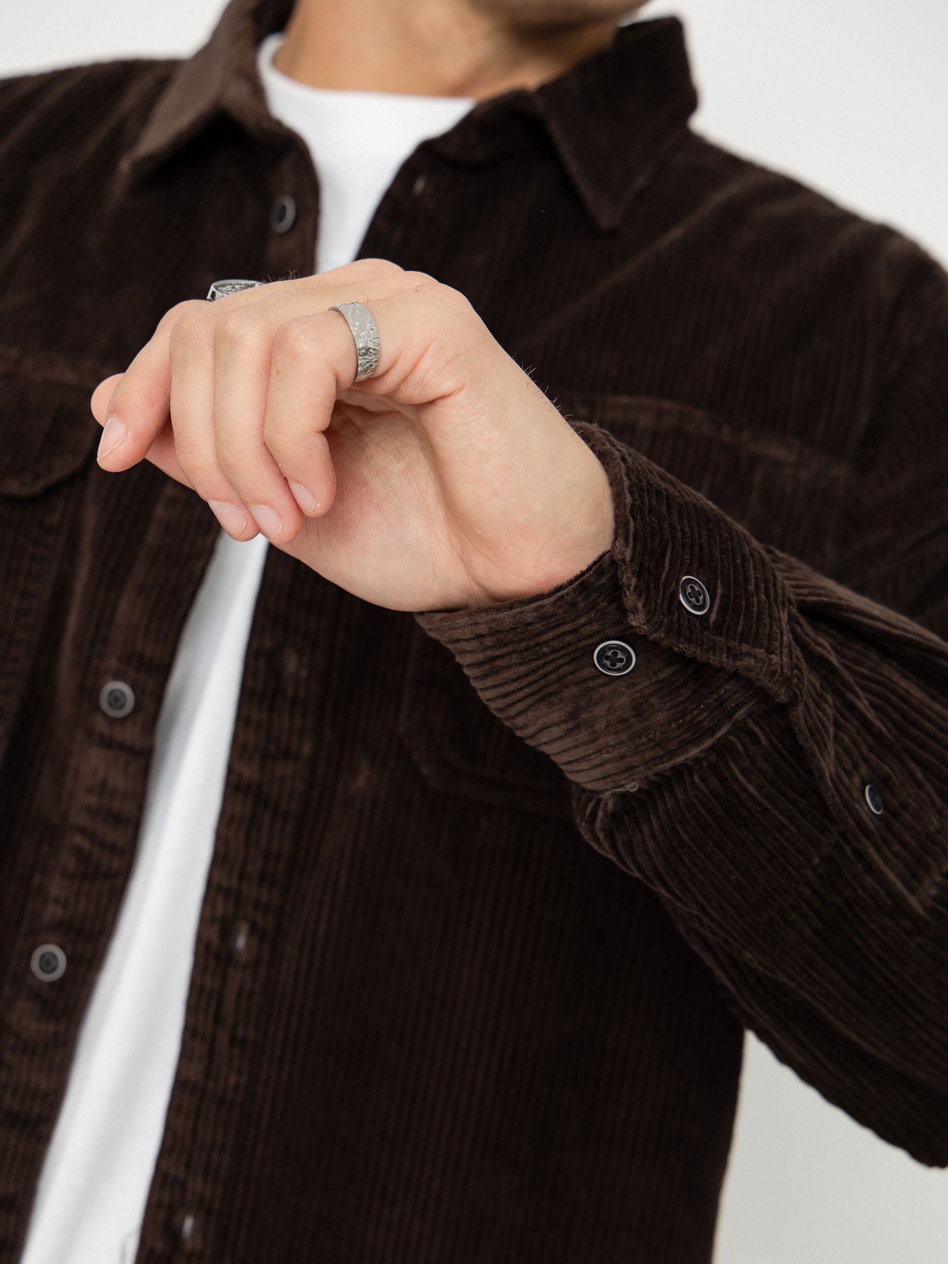 Iriedaily Bubble Cord Ing (dark coffee)