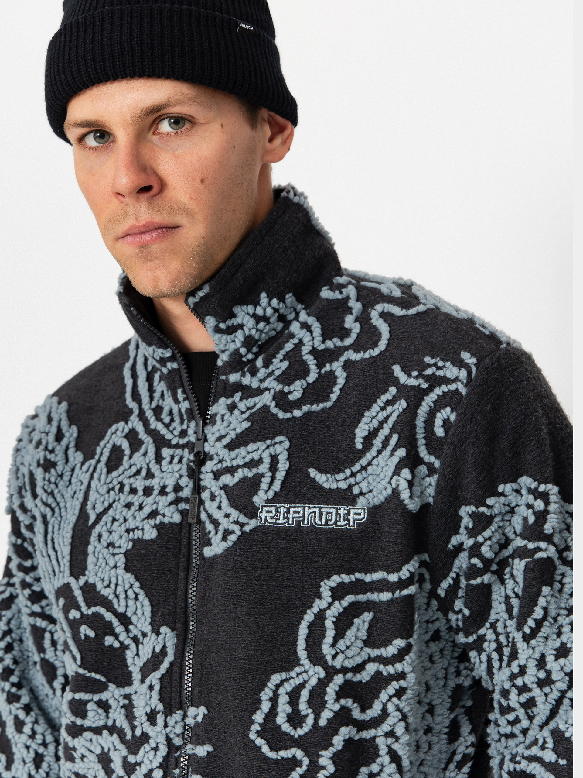 RipNDip Haku Reversible Dzseki (black/charcoal)