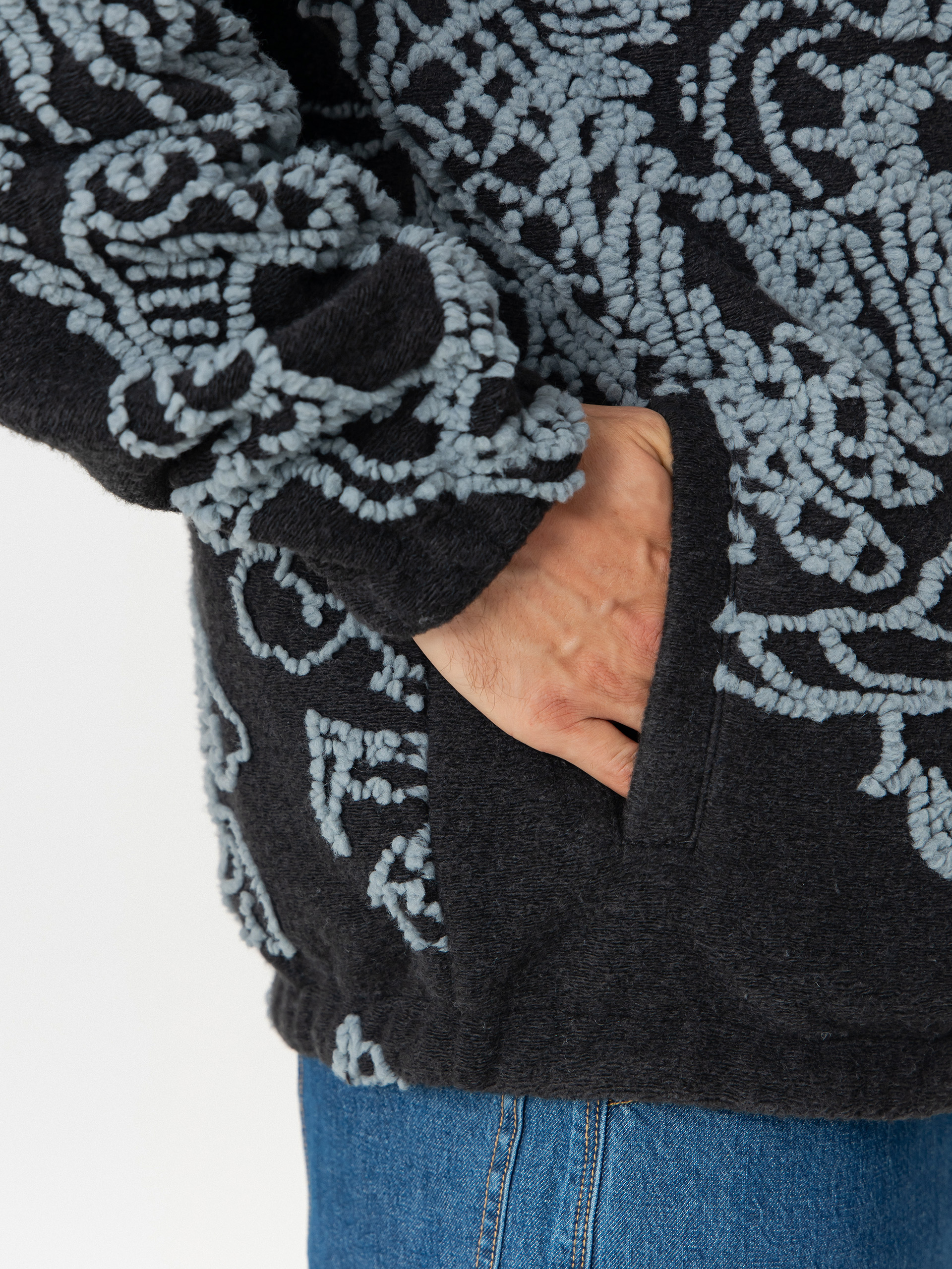 RipNDip Haku Reversible Dzseki (black/charcoal)