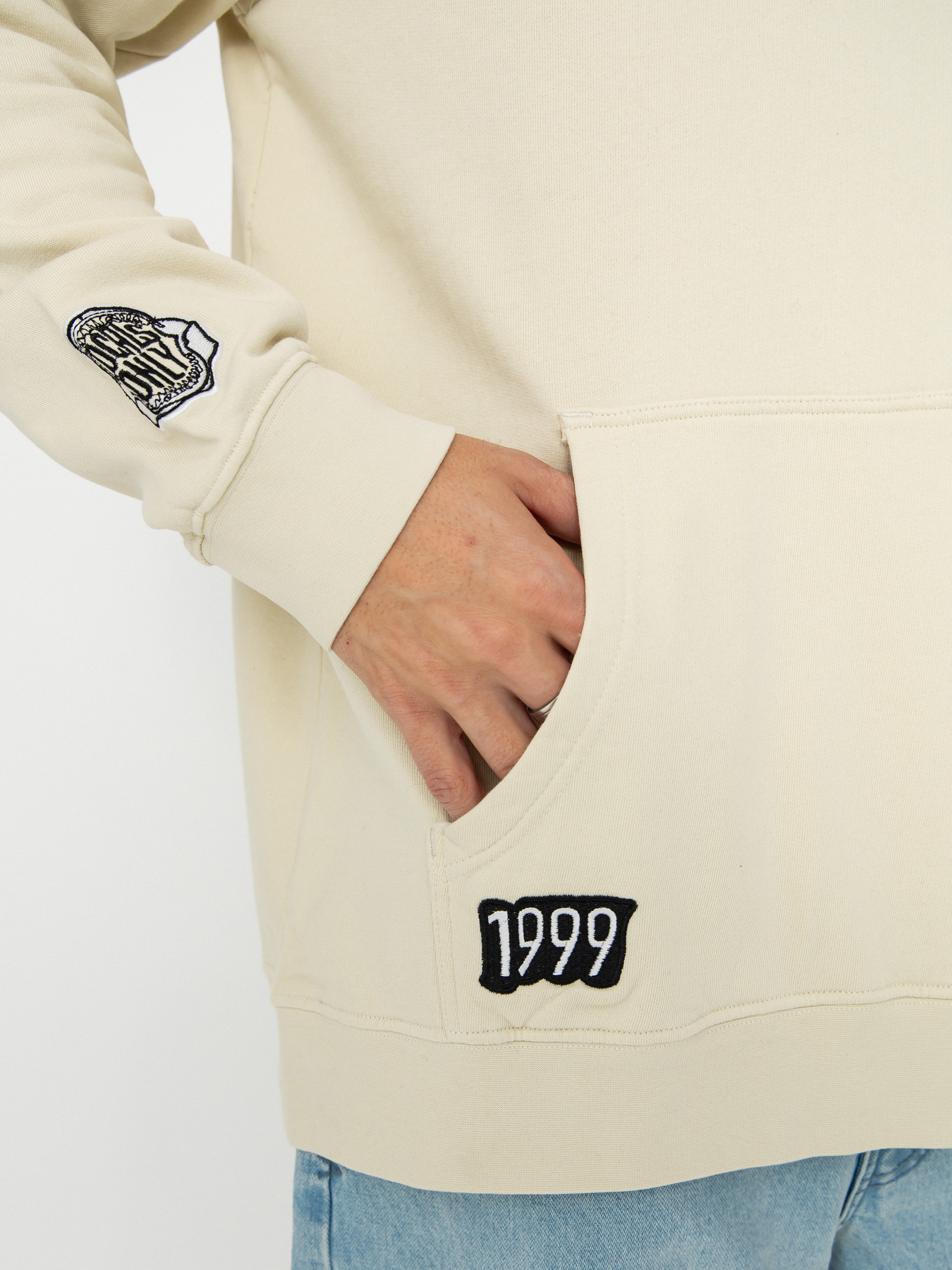 Hurley Wave Anarchy Pulóver (bone)