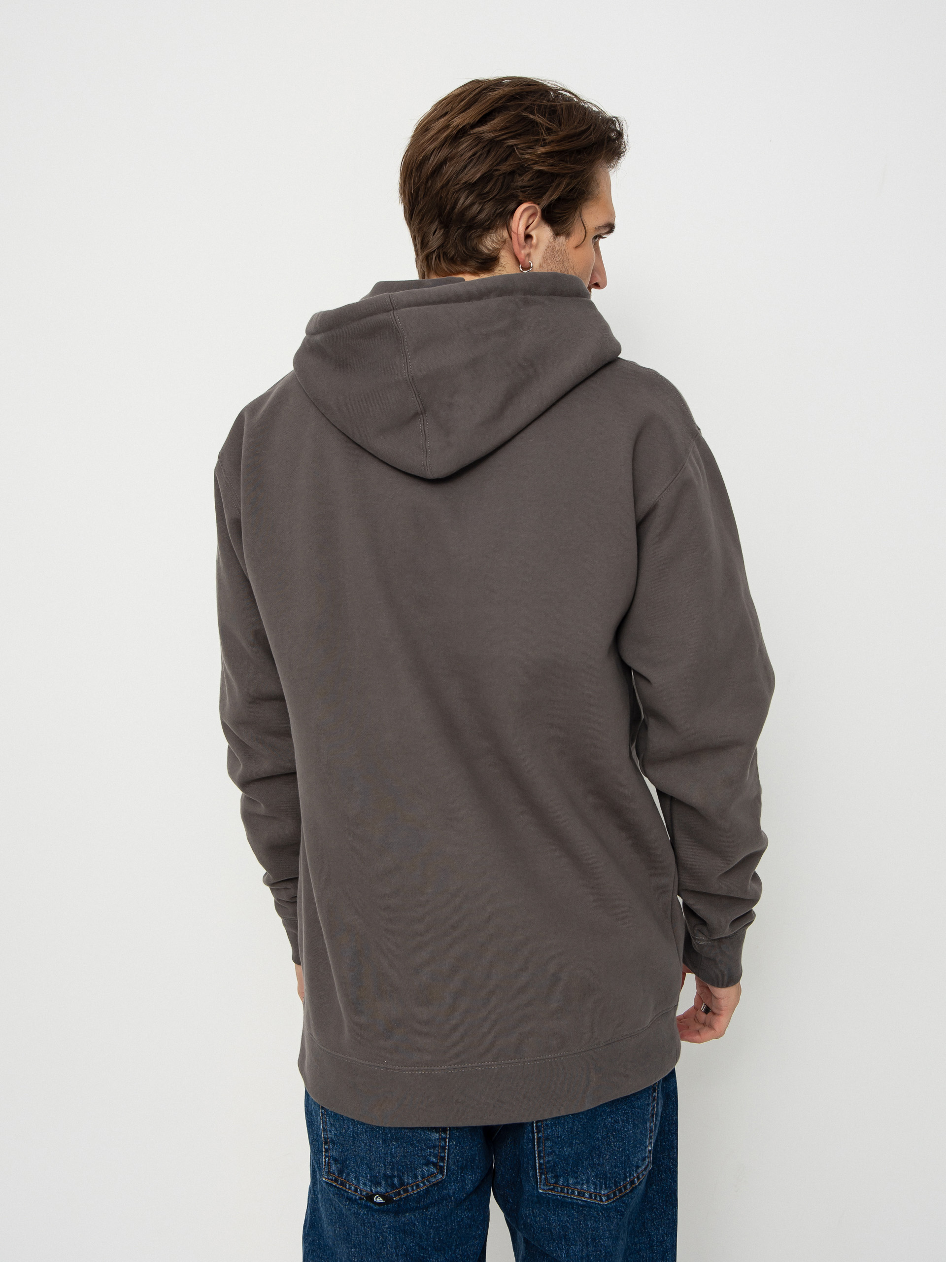 Spitfire Hellfire Pulóver (charcoal solid w/multi color print)