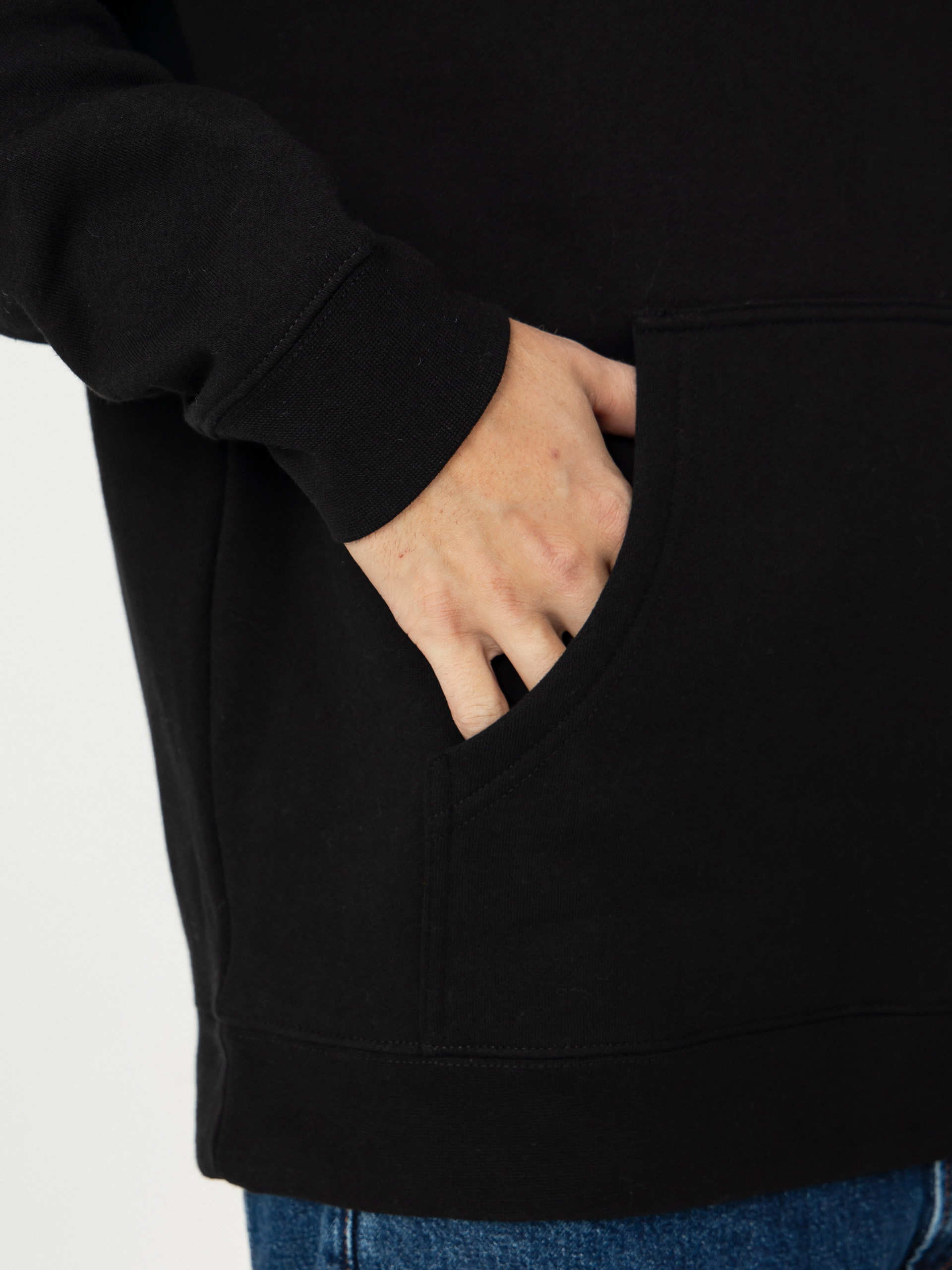 Spitfire Eternal Fill Pulóver (black w/red black&white print)