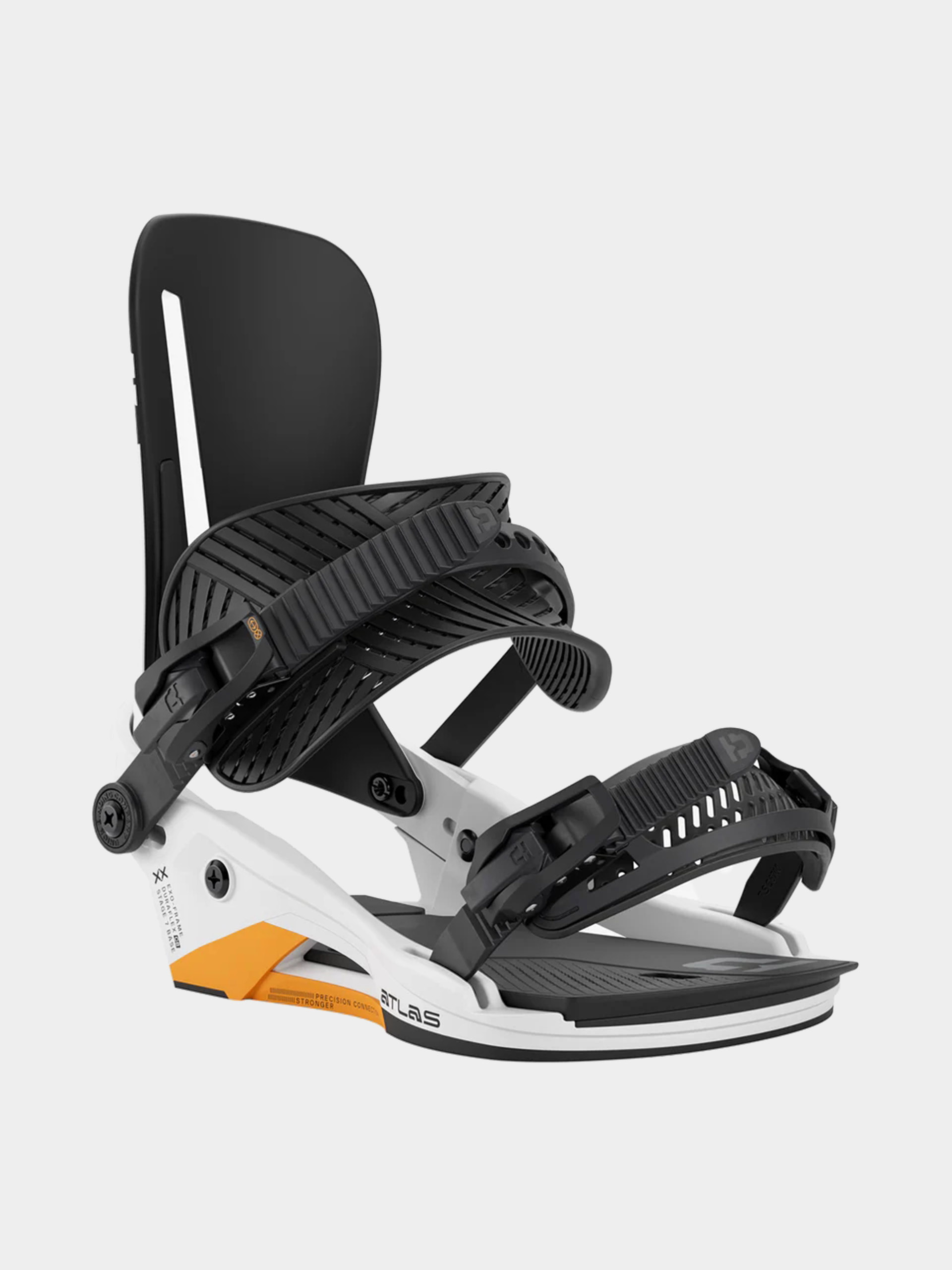 Férfi Snowboard kötés Union Atlas (white/orange)