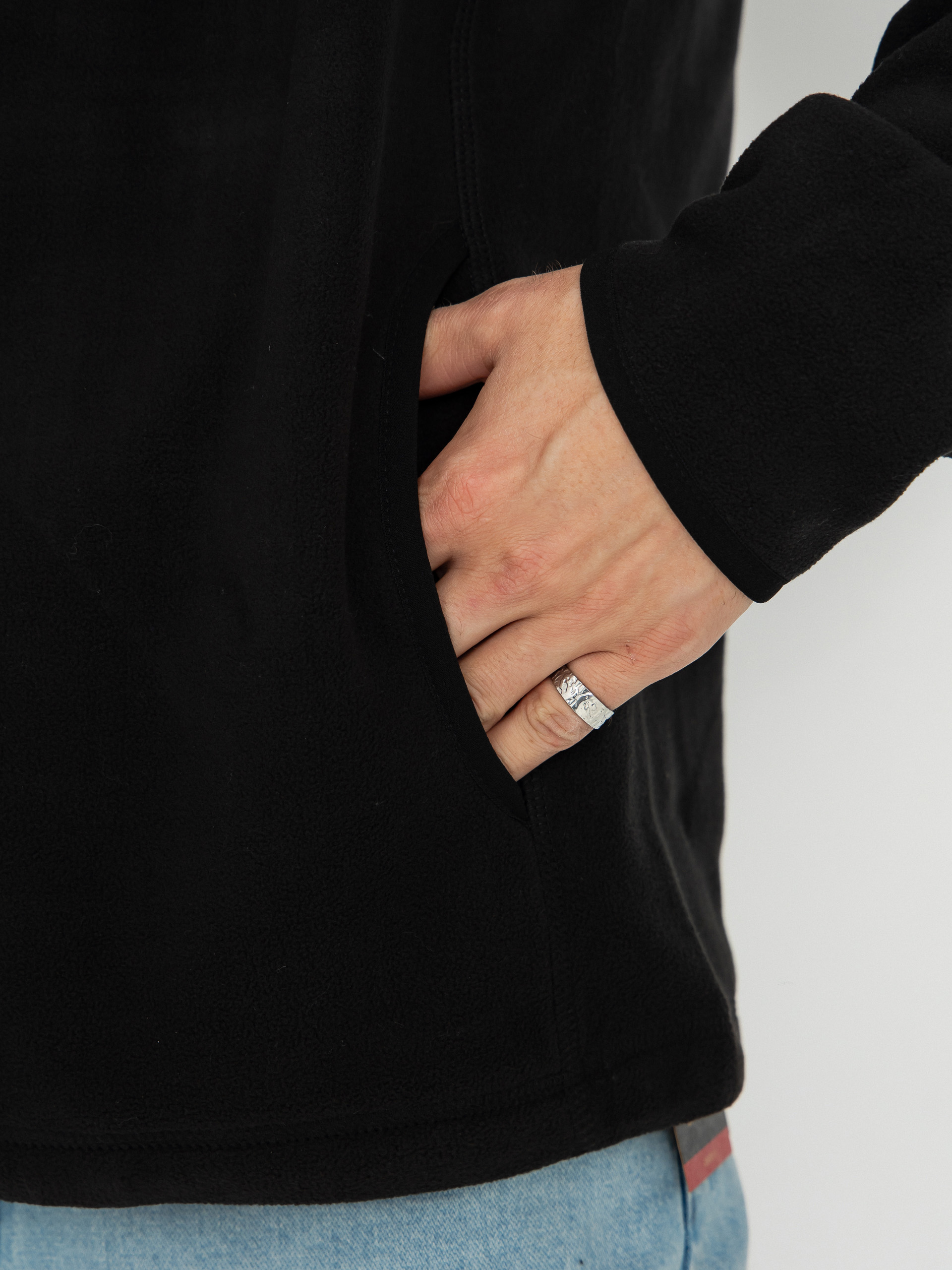 Férfi Rip Curl Search Polár pulóver (black)