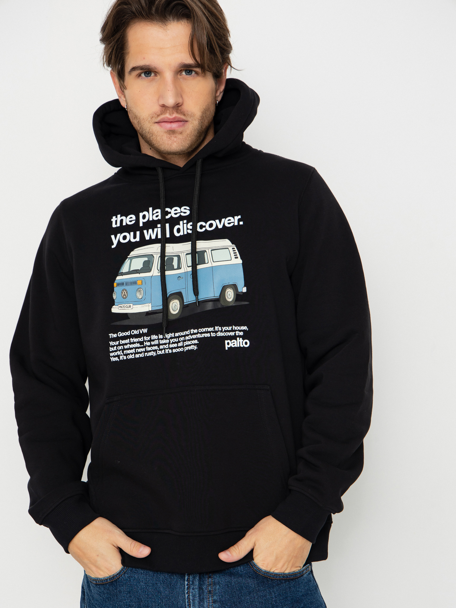 Pulóver Palto Busik (black)