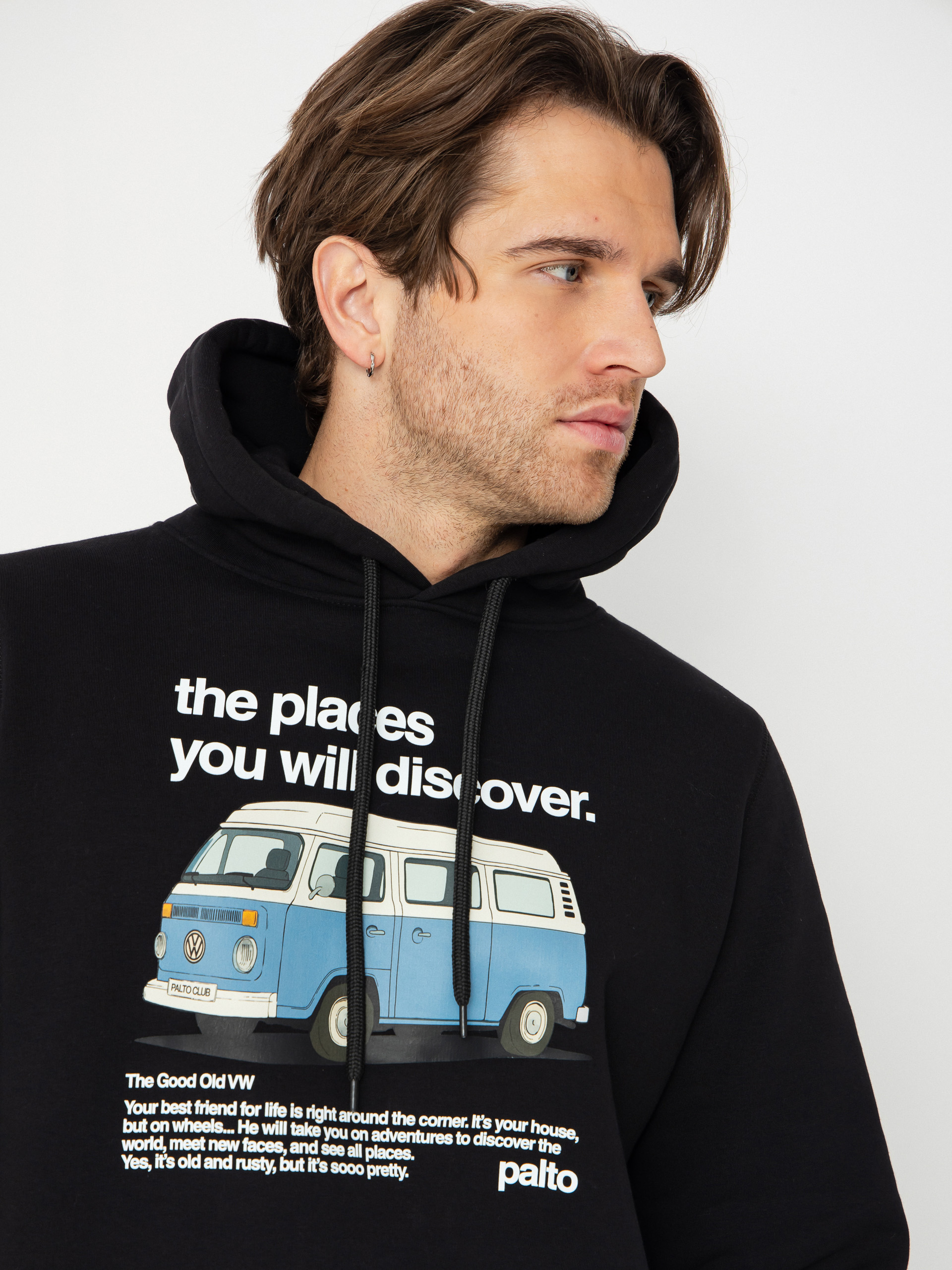 Pulóver Palto Busik (black)