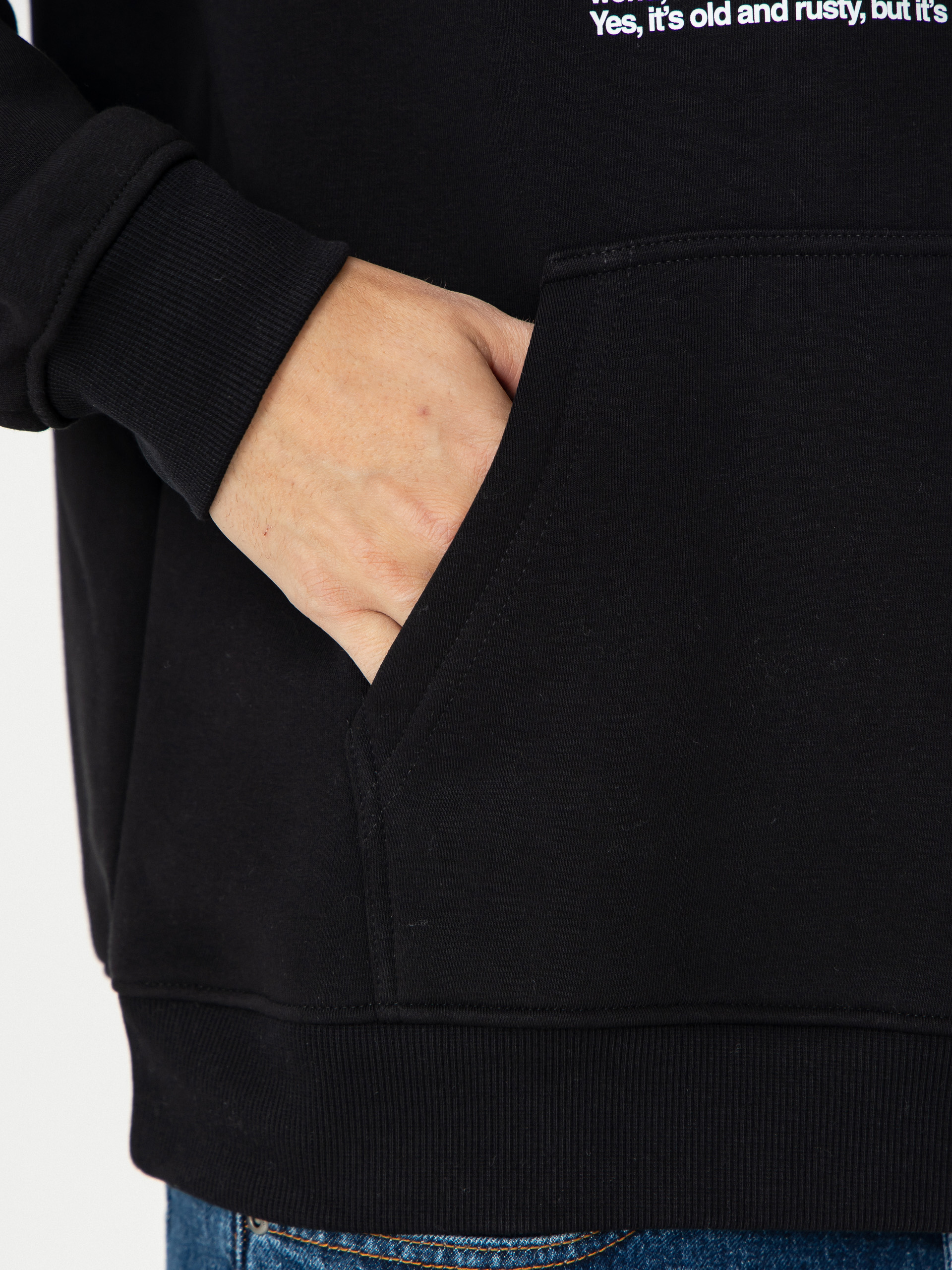 Pulóver Palto Busik (black)