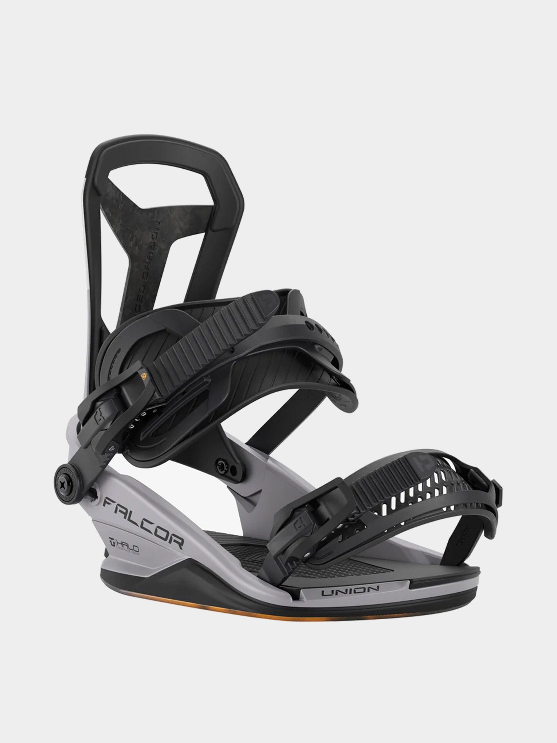Férfi Snowboard kötés Union Falcor (fossil grey)