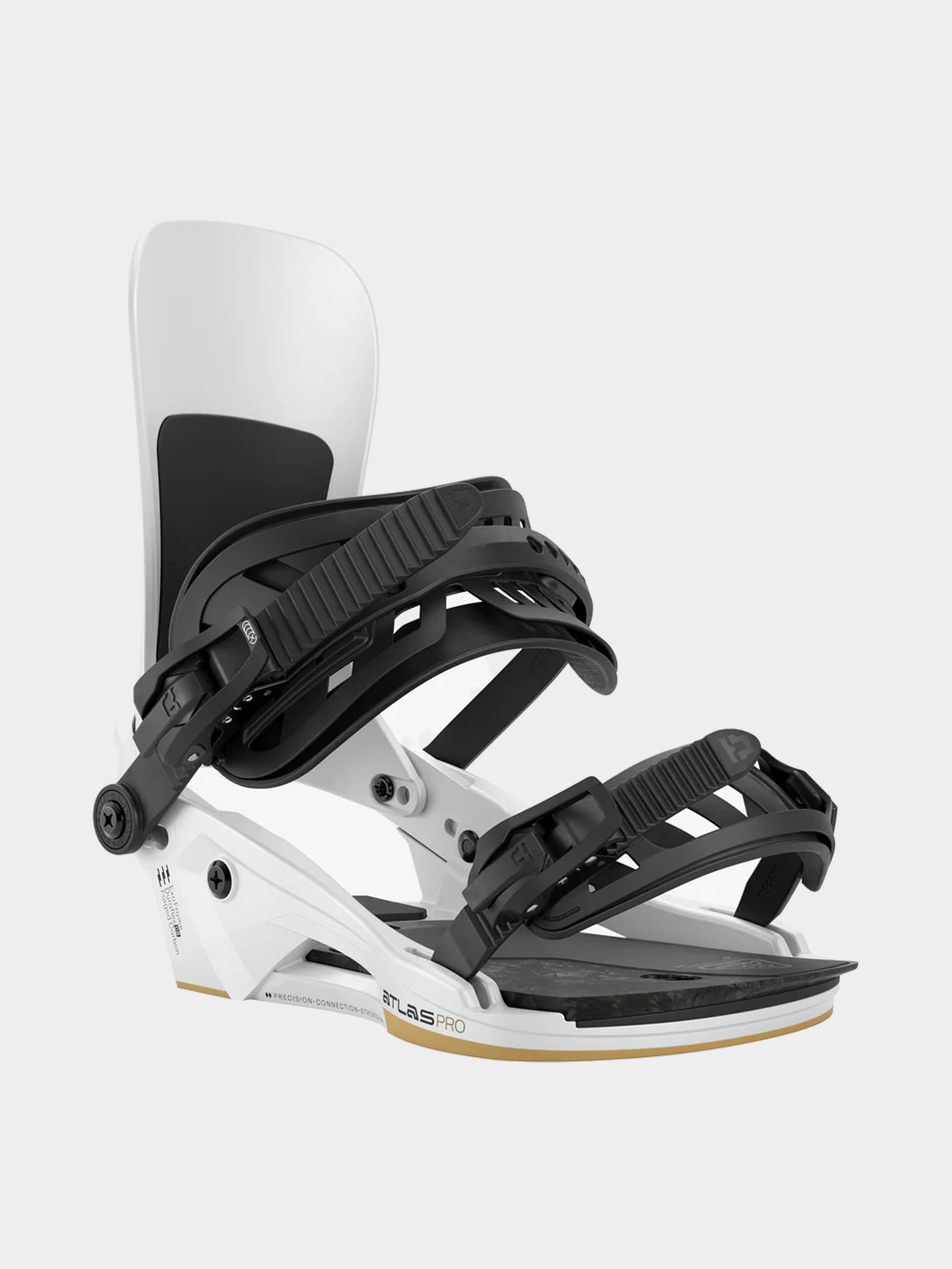 Férfi Snowboard kötés Union Atlas Pro (metallic white)