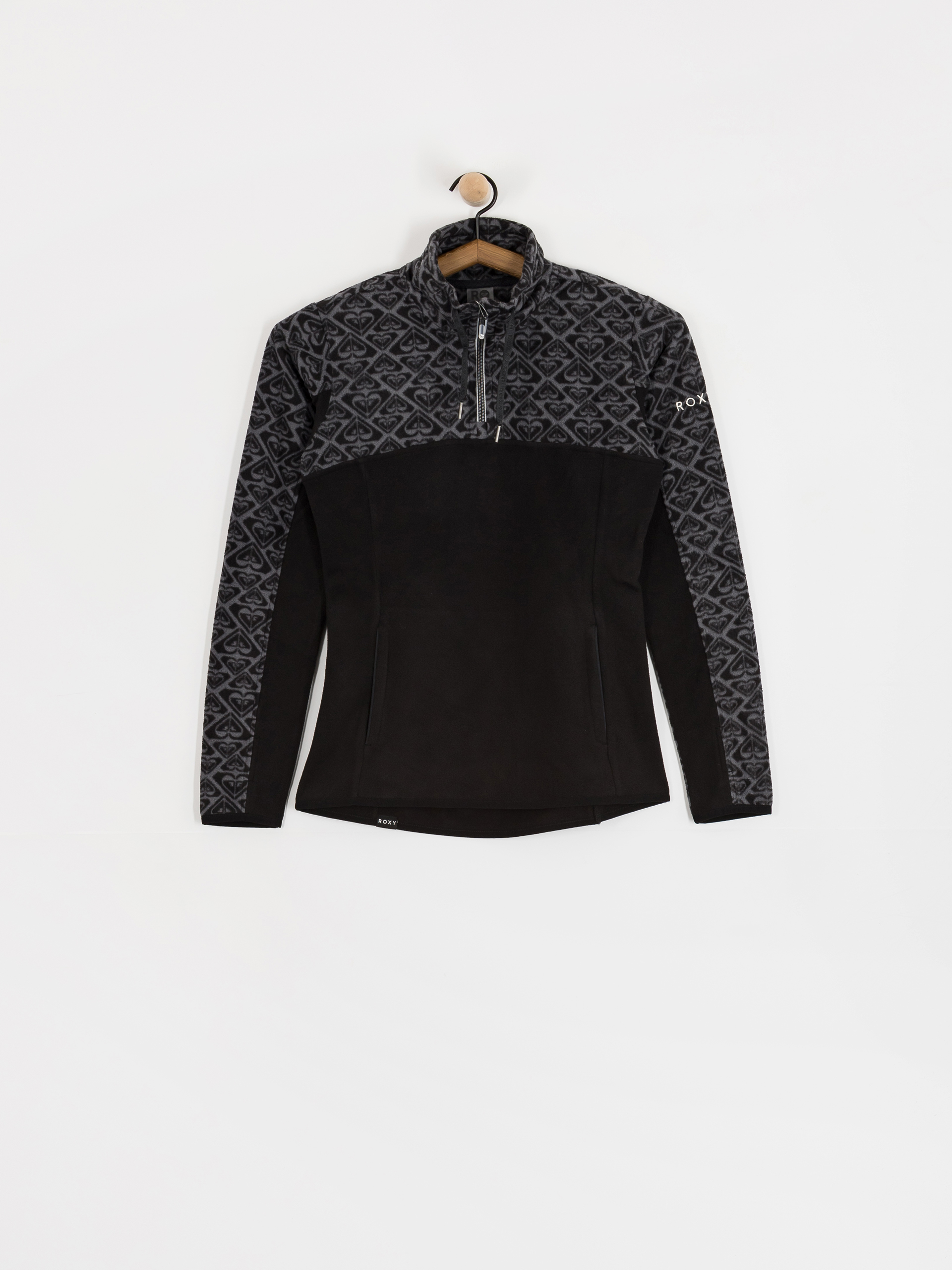 Roxy Sayna Half Zip Wmn Polár pulóver (anthracite sol searcher big)