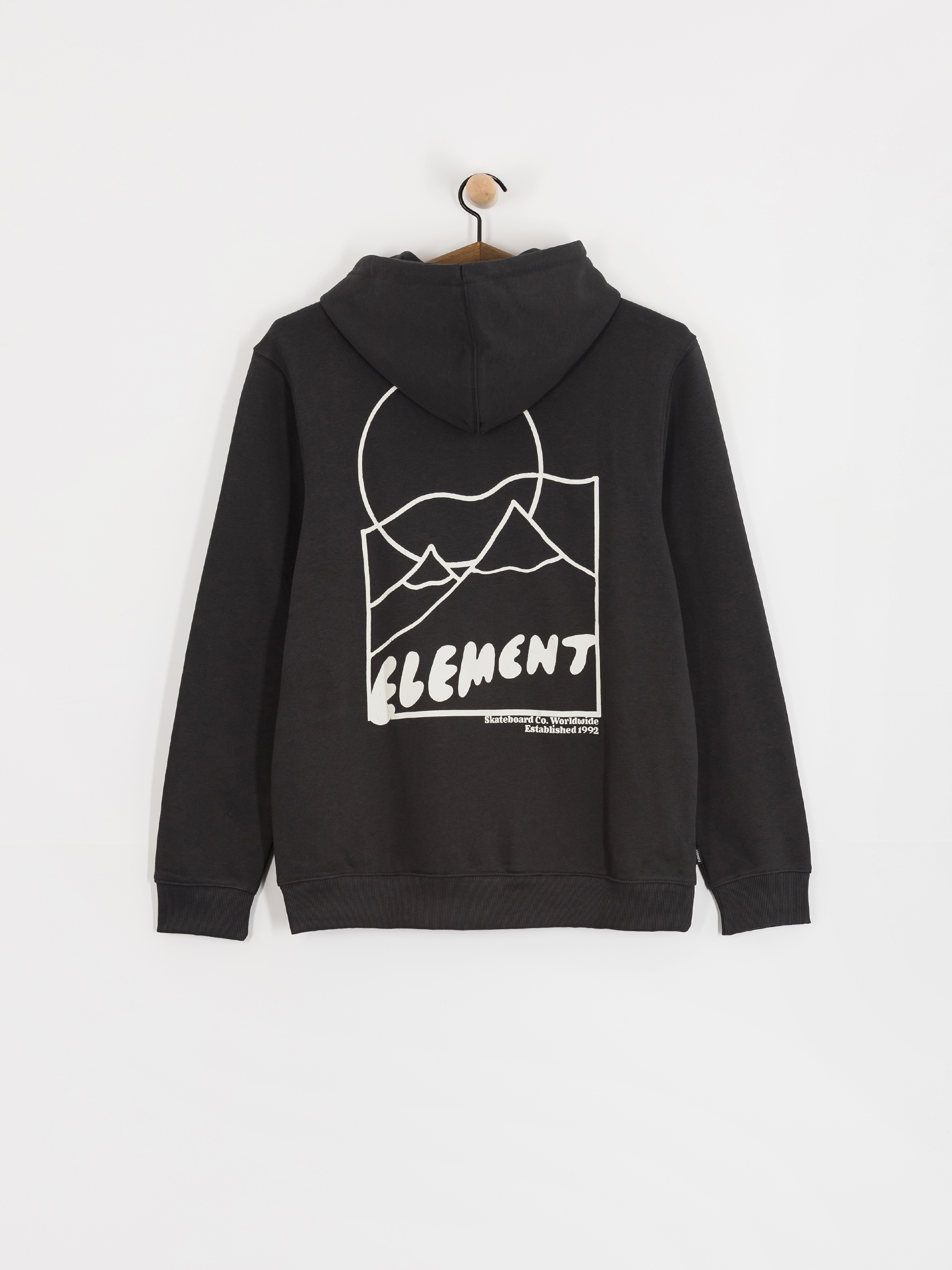 Element Sunrise HD Kapucnis pulóver (off black)