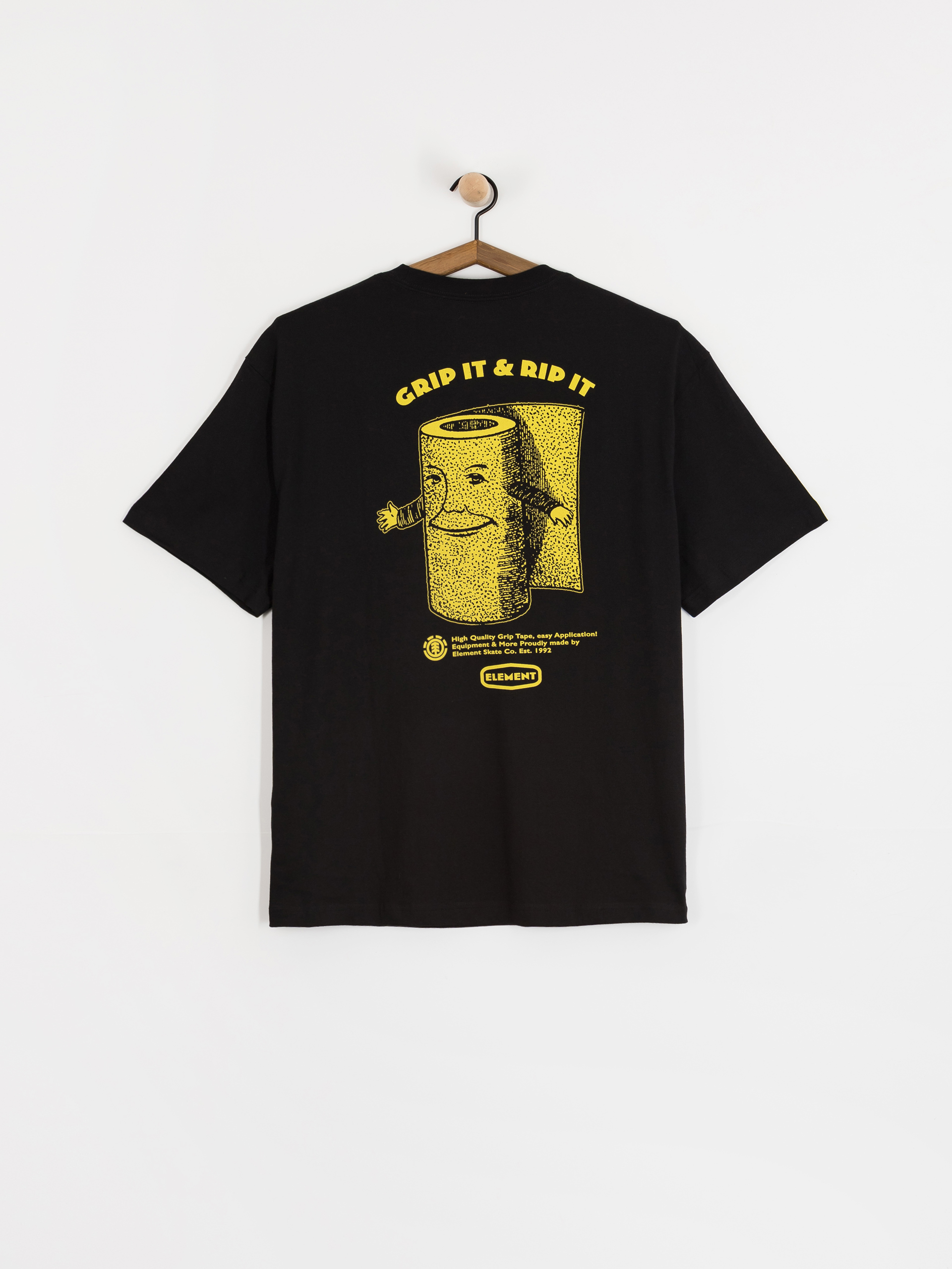 Póló Element Grip It (flint black)