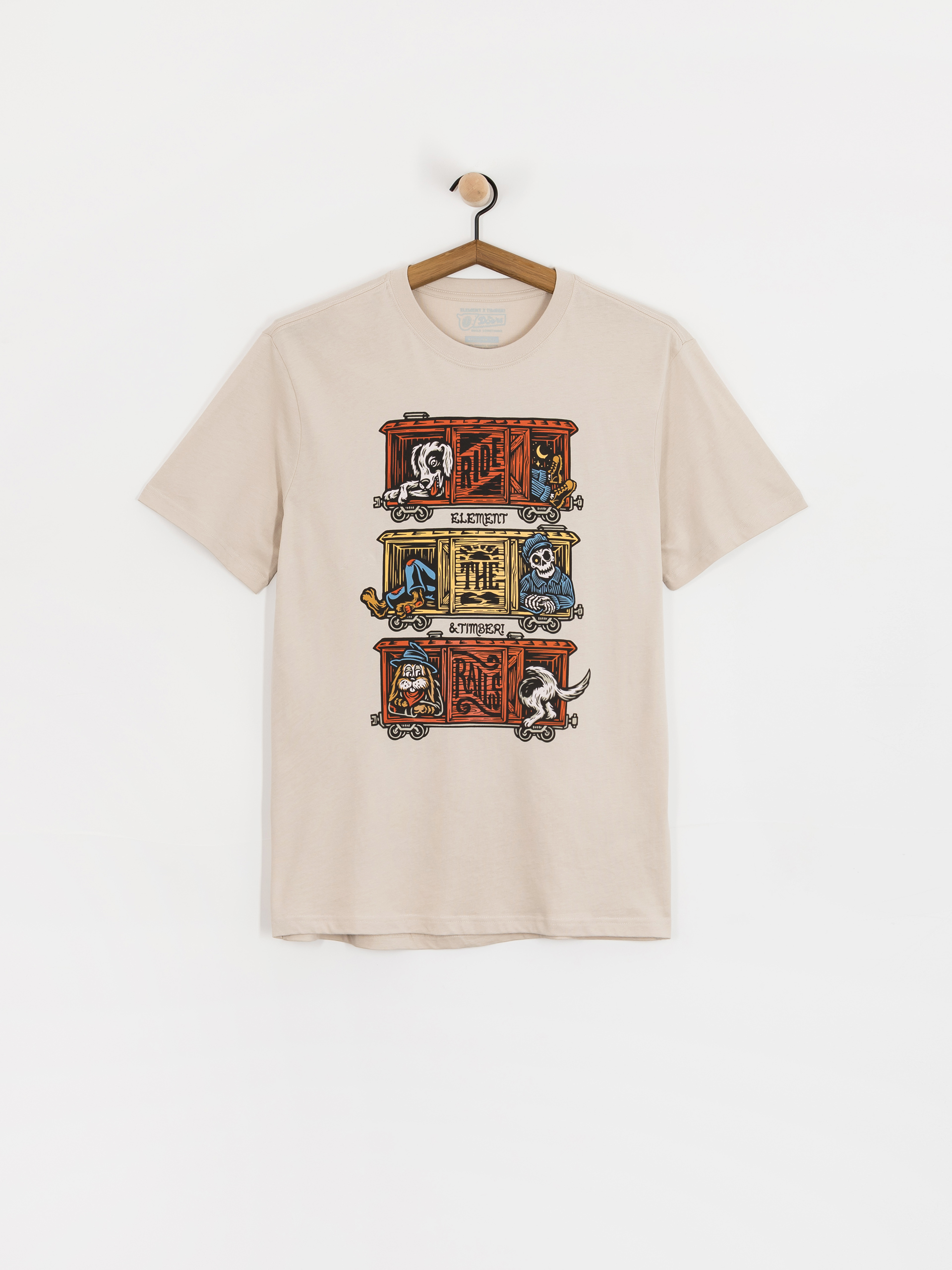 Póló Element Timber Boxcar (oat milk)