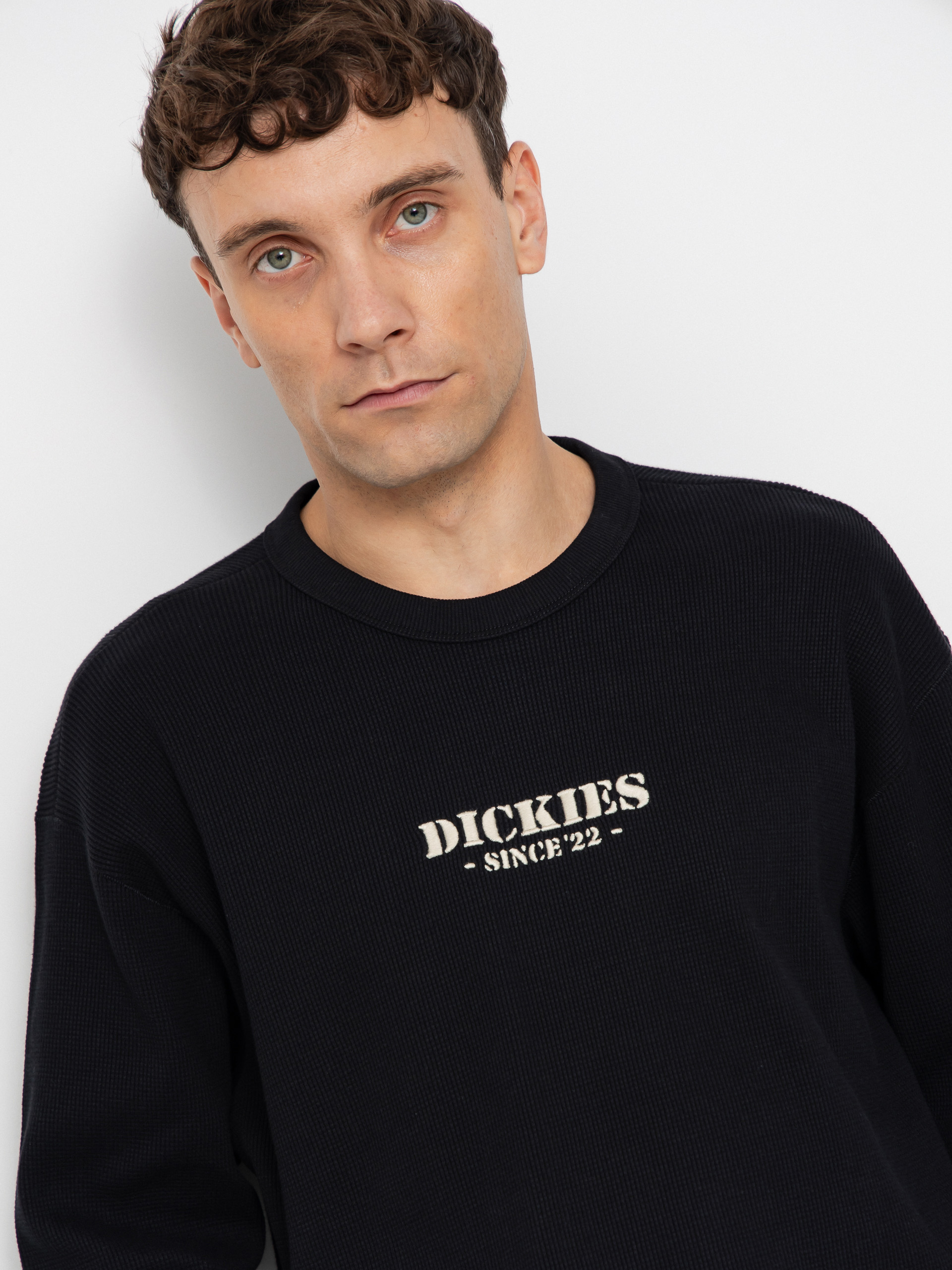Dickies Waffle Hosszú ujjú felső (black)