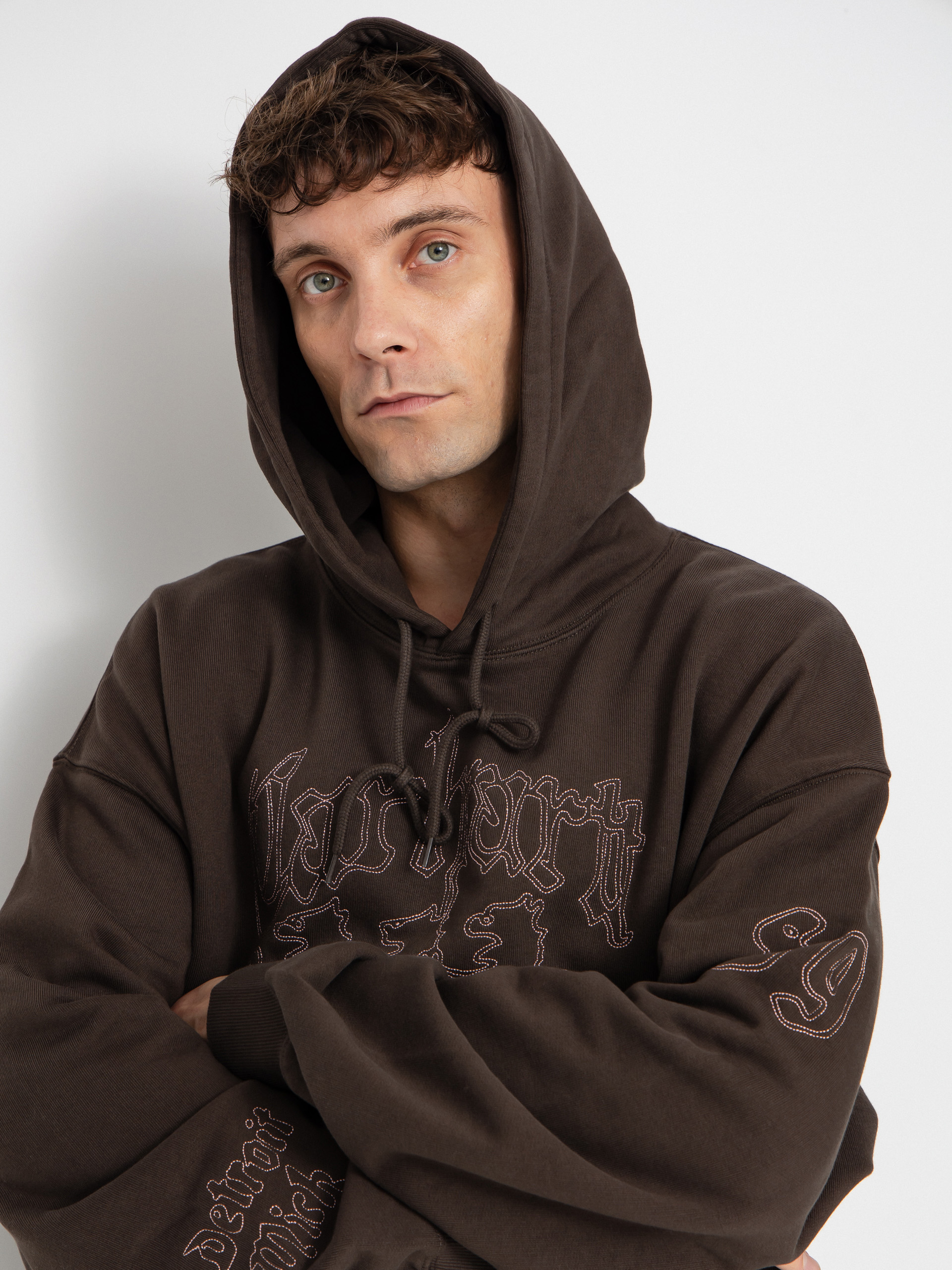 Carhartt WIP Hackwork HD Kapucnis pulóver (vitola/glassy pink)