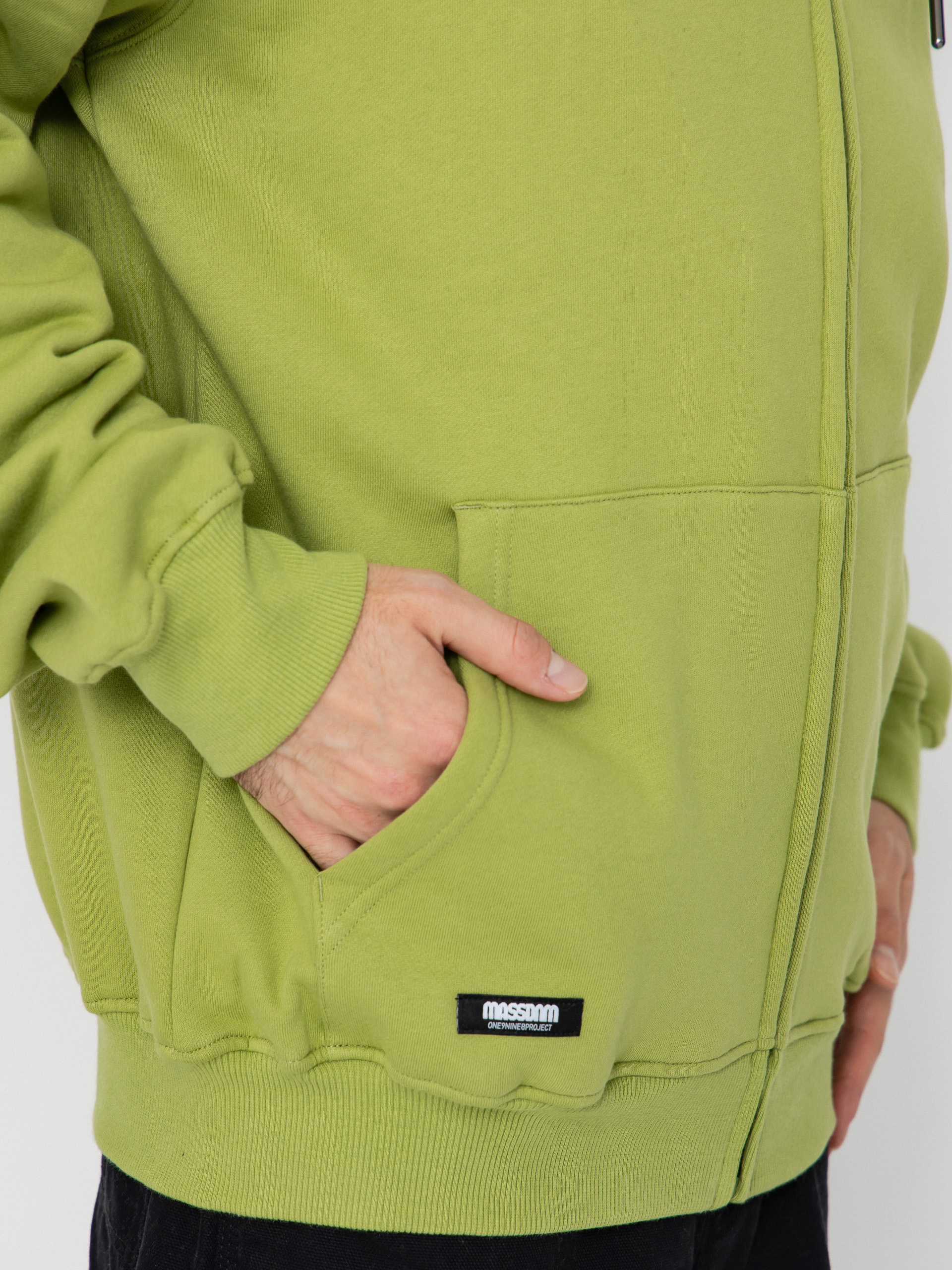 MassDnm Patch HD Kapucnis pulóver (olive)