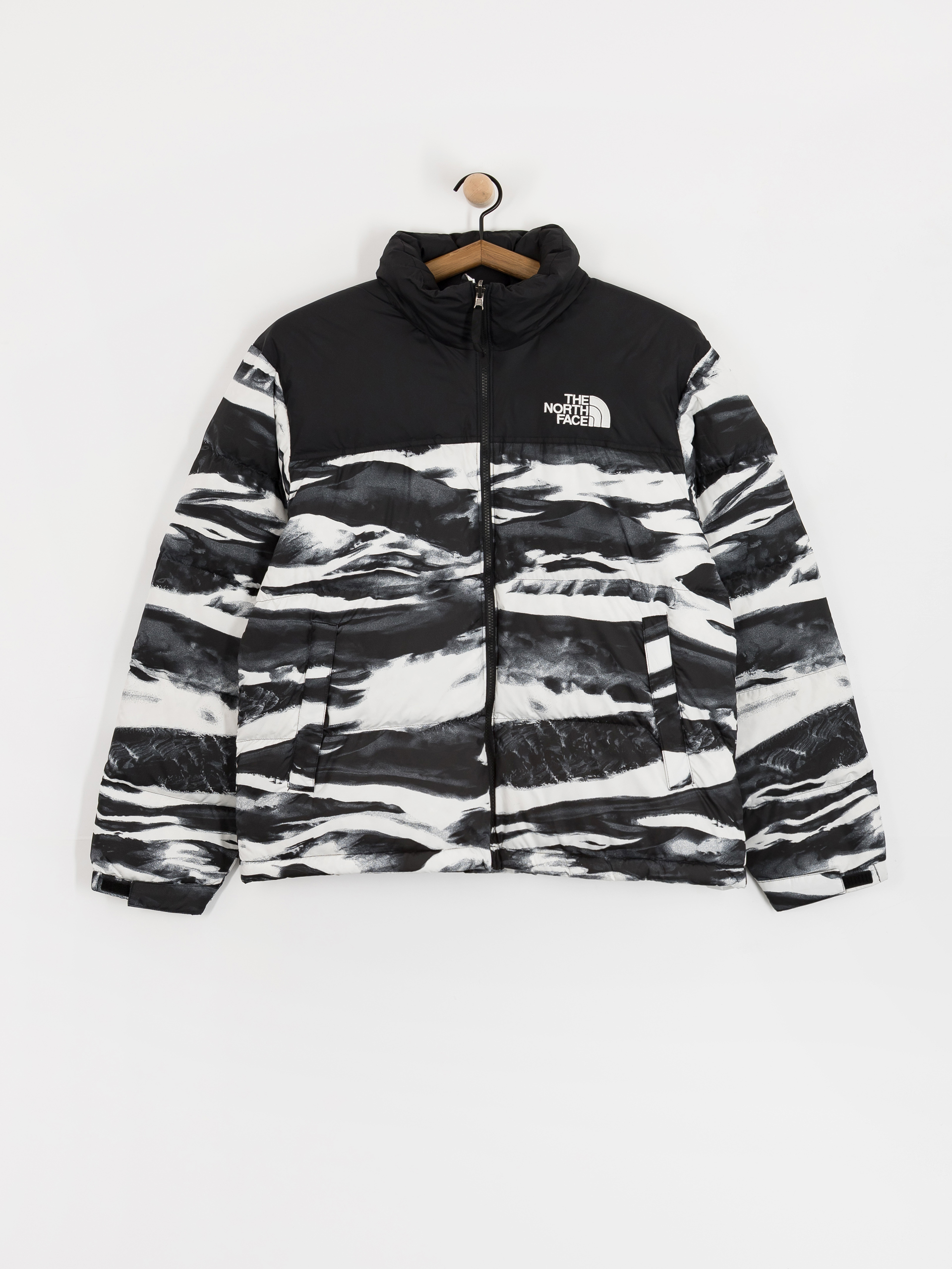 The North Face 1996 Retro Nuptse Print Dzseki (tnf black edge of light)