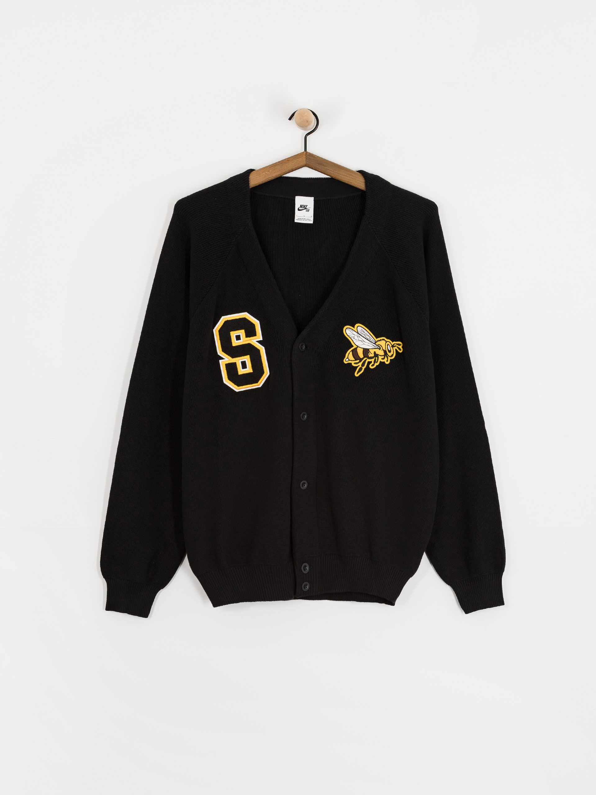 Pulóver Nike SB Collegial Cardigan (black)