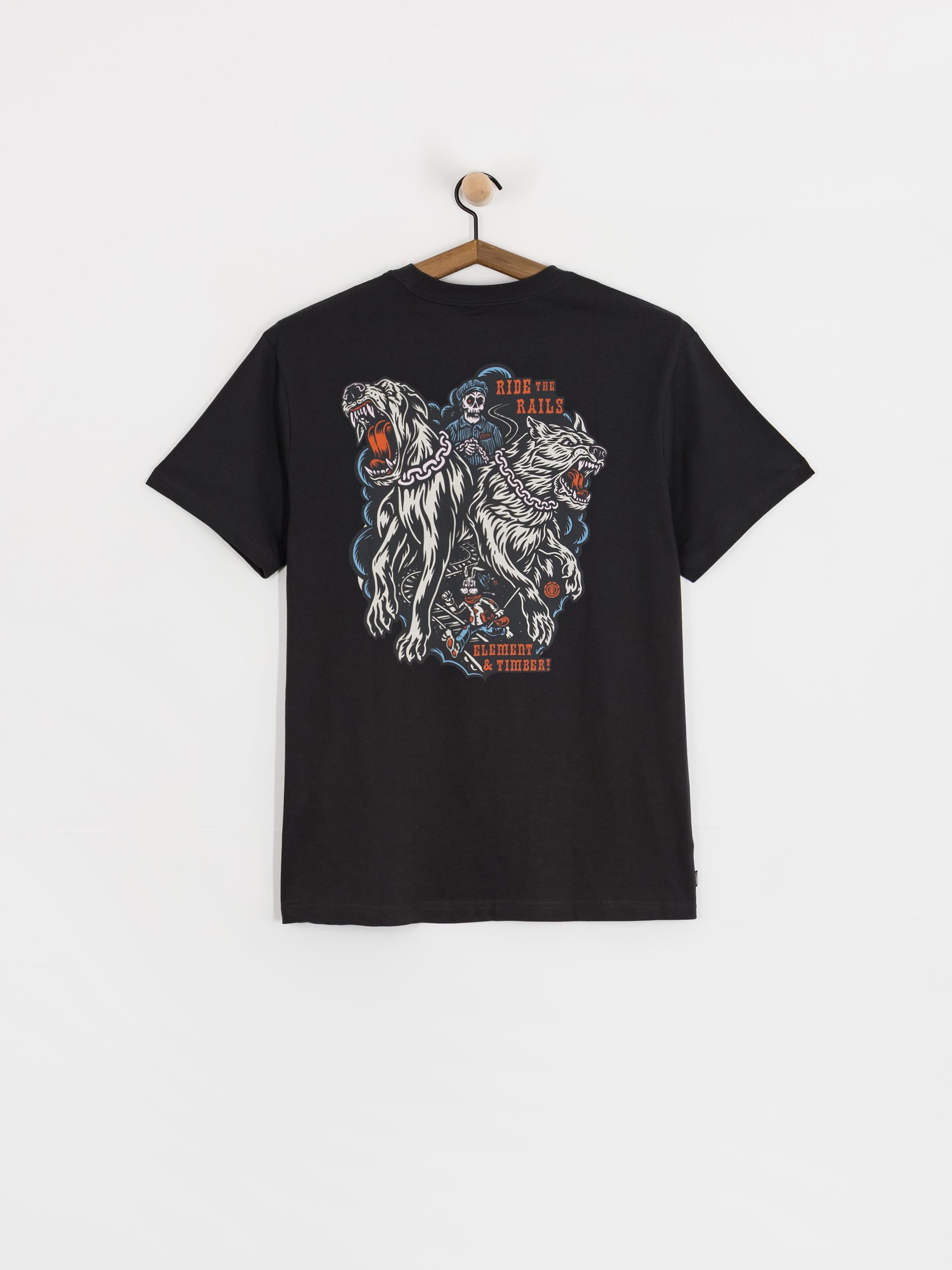 Póló Element Timber Guard Dogs (off black)