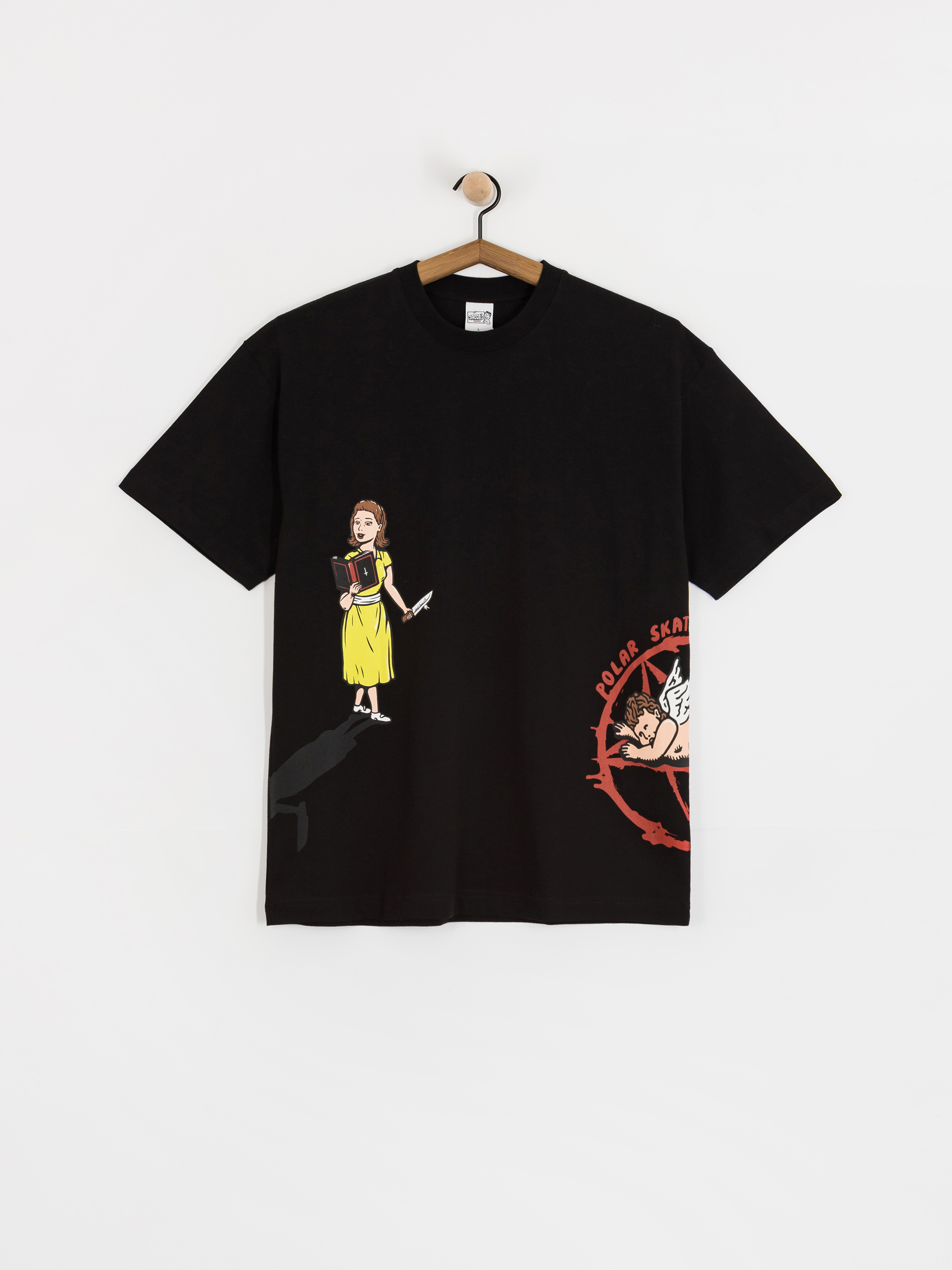 Póló Polar Skate Sacrifice 2 (black)