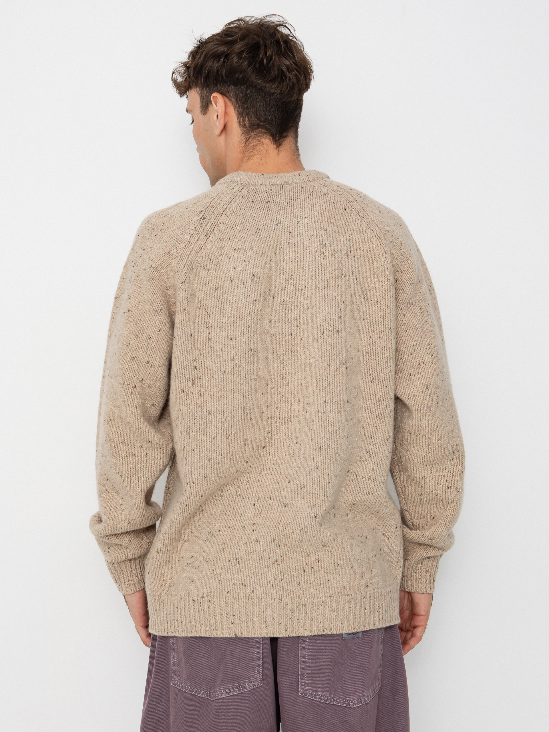 Pulóver Carhartt WIP Anglistic (speckled fleur de sel)