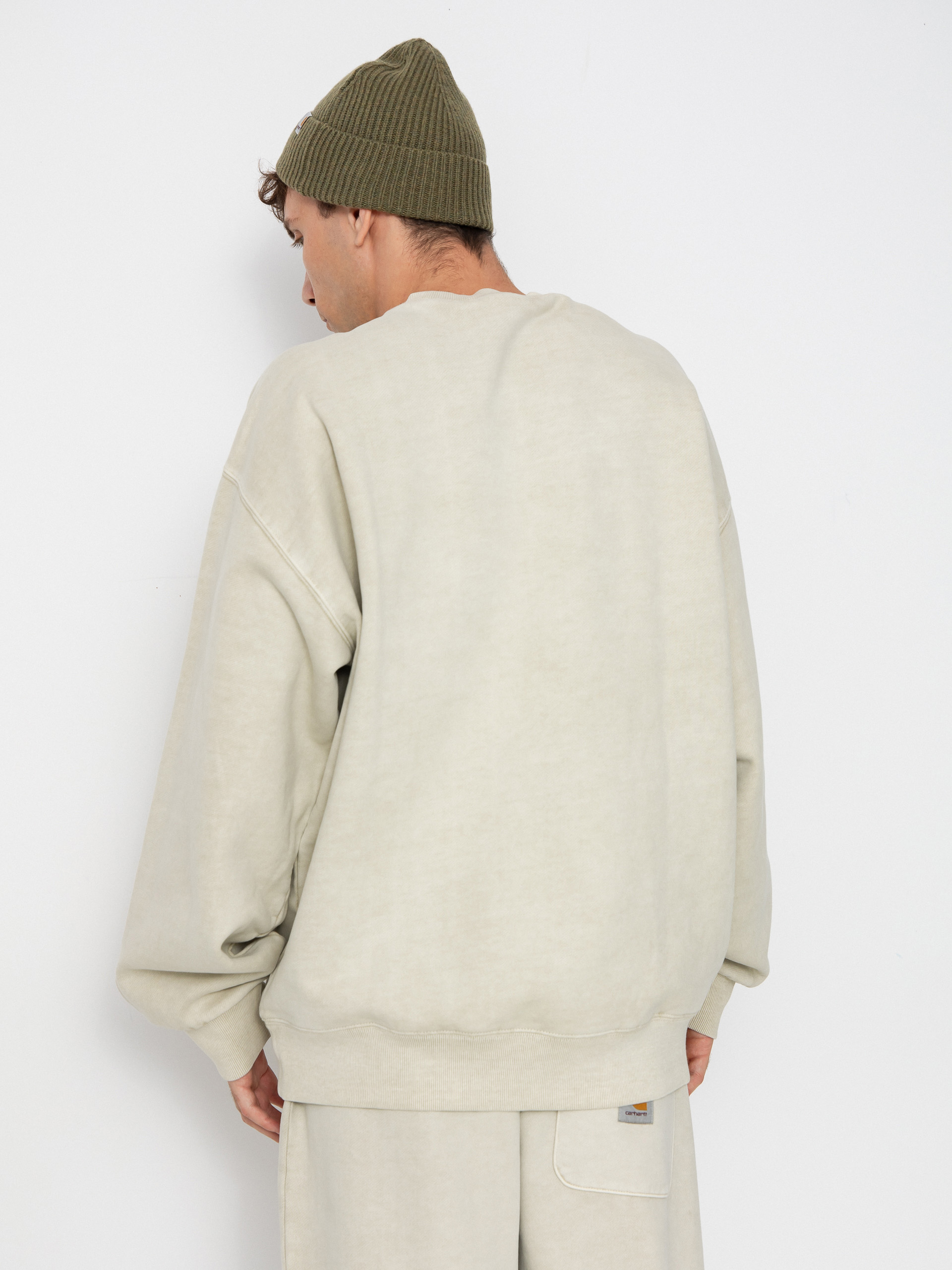 Carhartt WIP Vista Pulóver (fleur de sel/garment dyed)