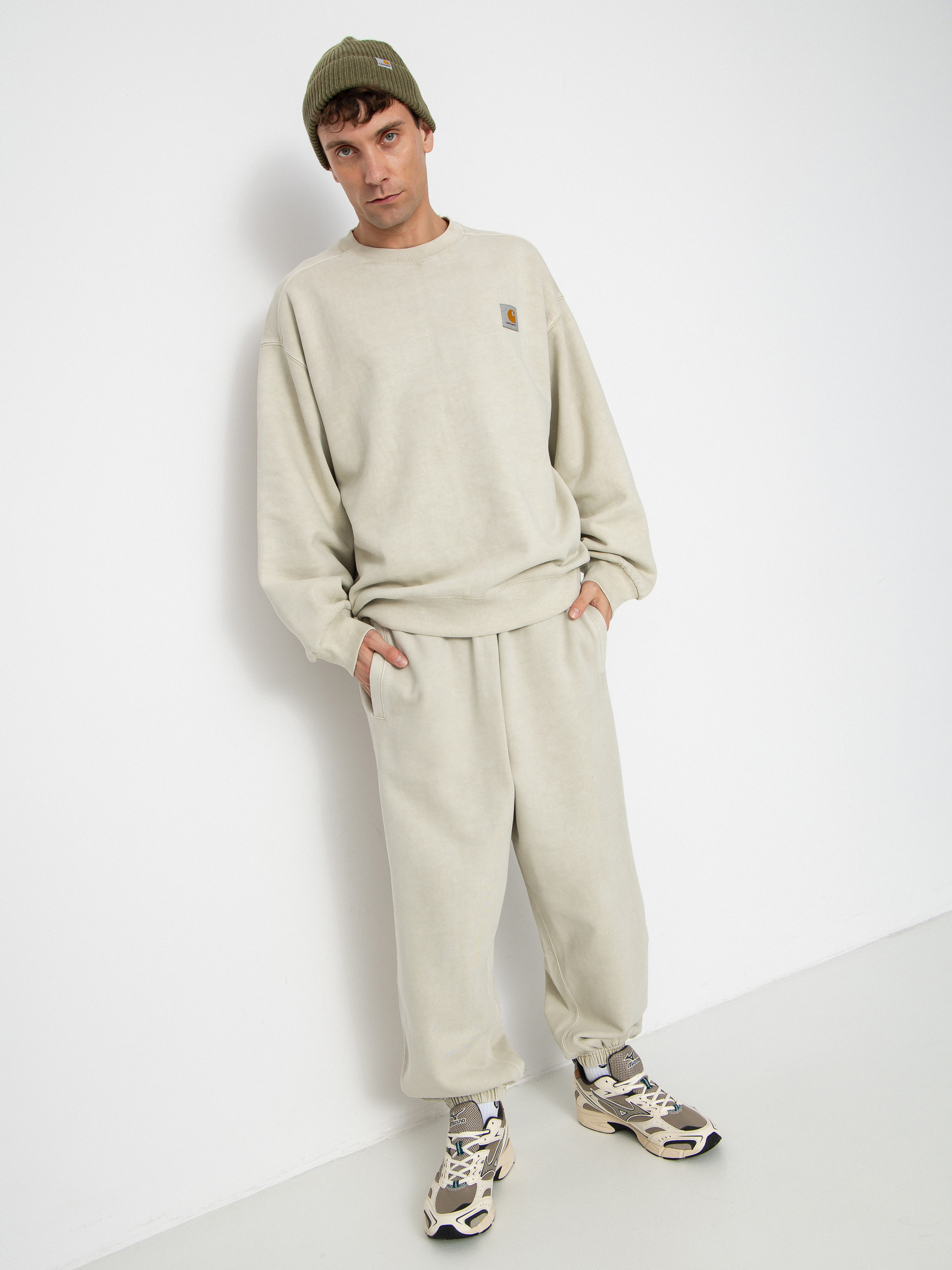 Carhartt WIP Vista Pulu00f3ver (fleur de sel/garment dyed)