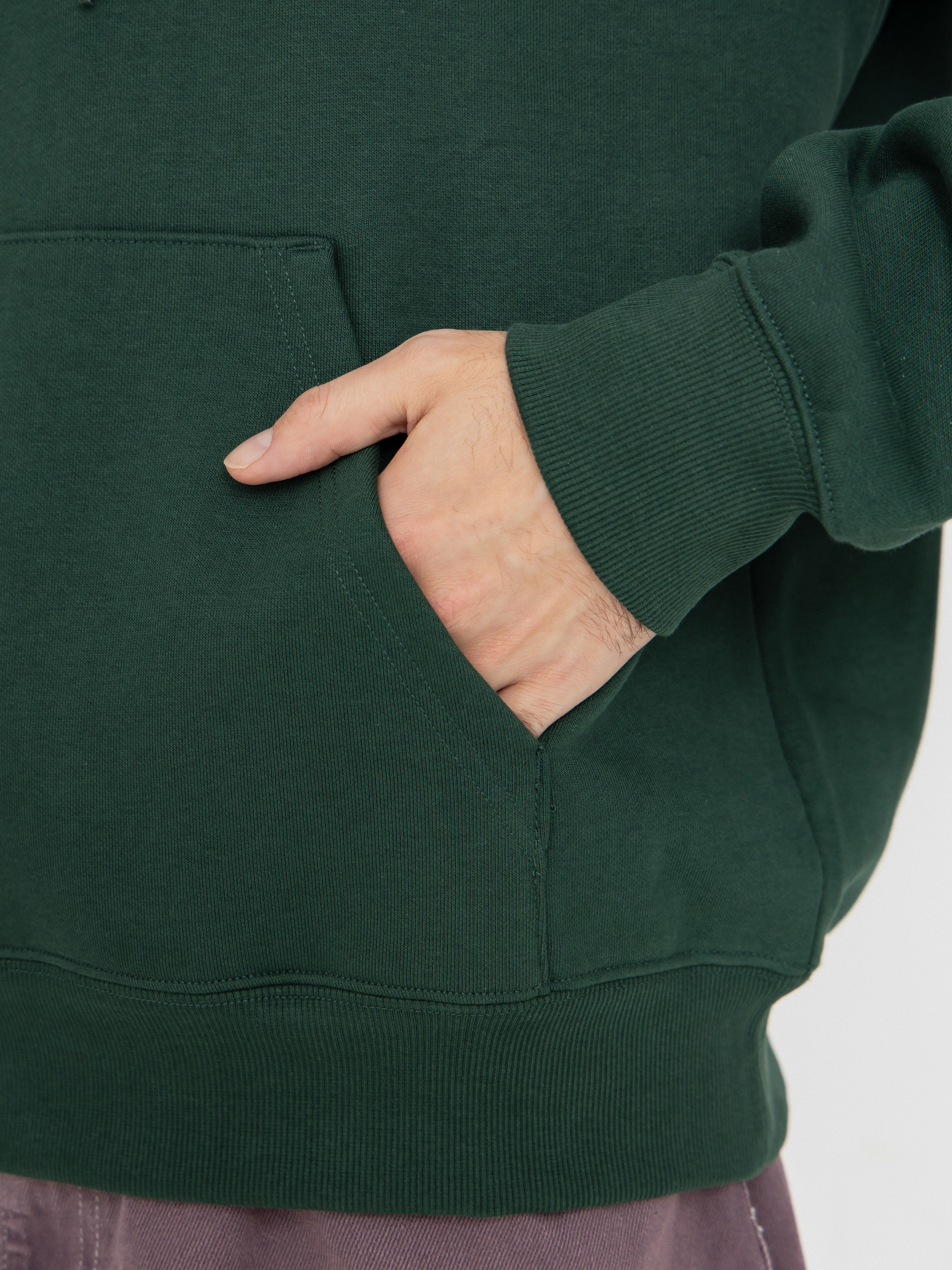 Kapucnis pulóver Carhartt WIP Carhartt HD (sycamore tree/phlox)