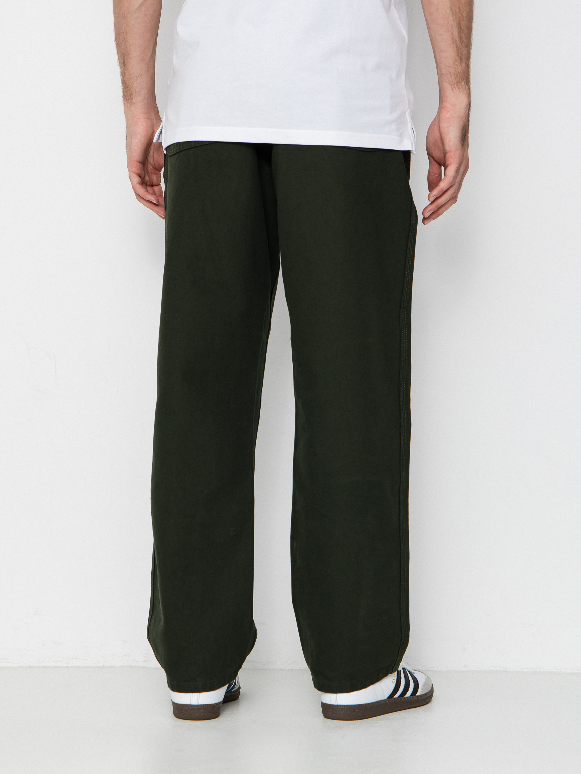 Kisnadrág Carhartt WIP Simple (olive/rinsed)