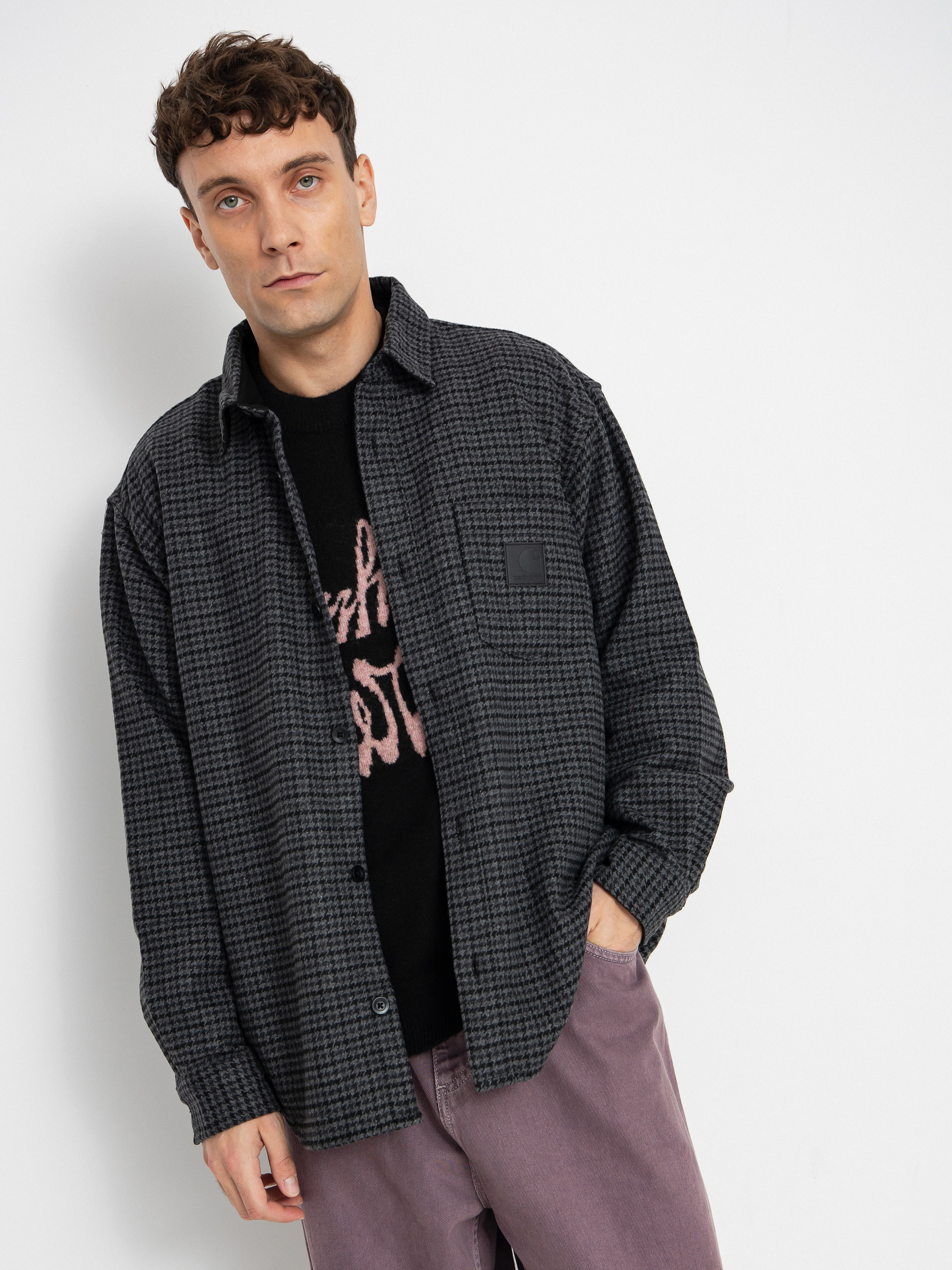 Ing Carhartt WIP Lowis (lowis houndstooth/grey heather)