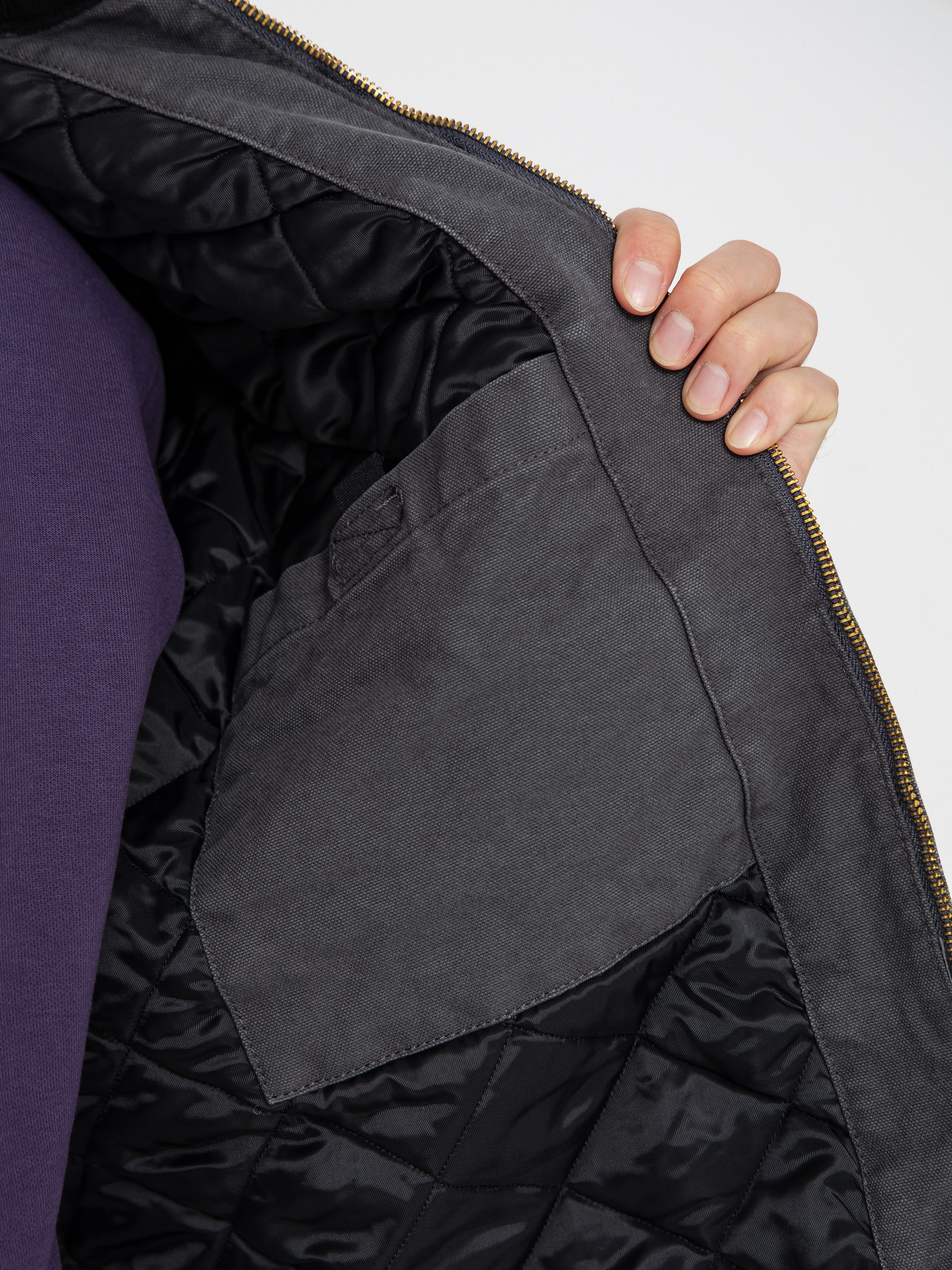 Dzseki Carhartt WIP OG Detroit (graphite/black/stone canvas)