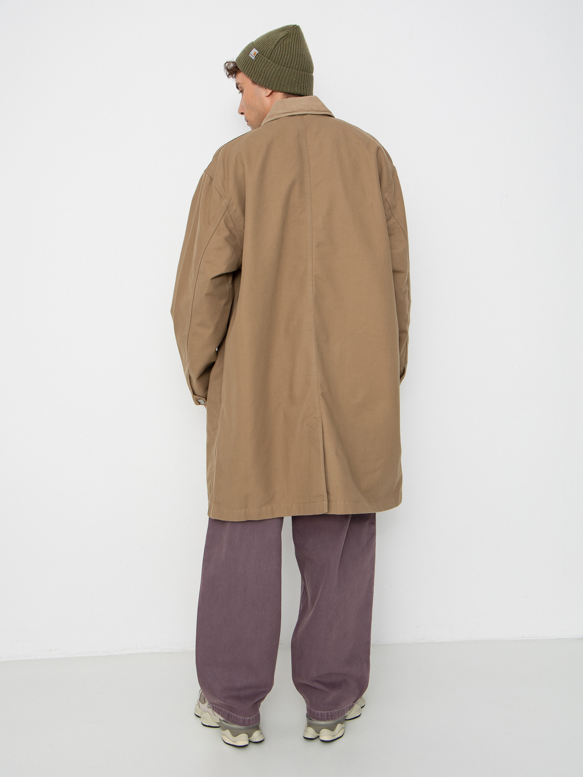 Kabát Carhartt WIP Webster Coat (leather/leather/rinsed)