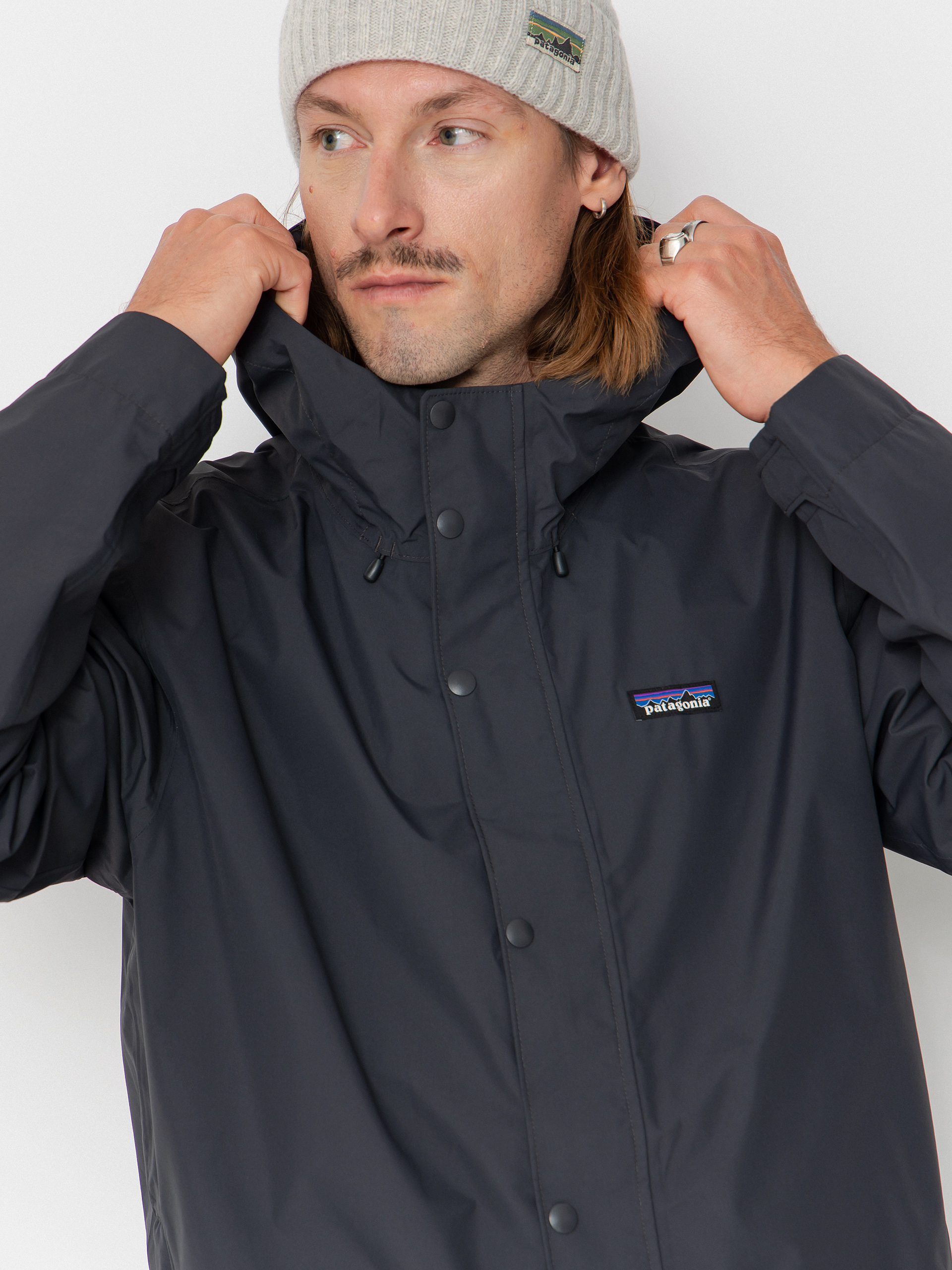 Patagonia Jackson Glacier Rain Dzseki (ink black)
