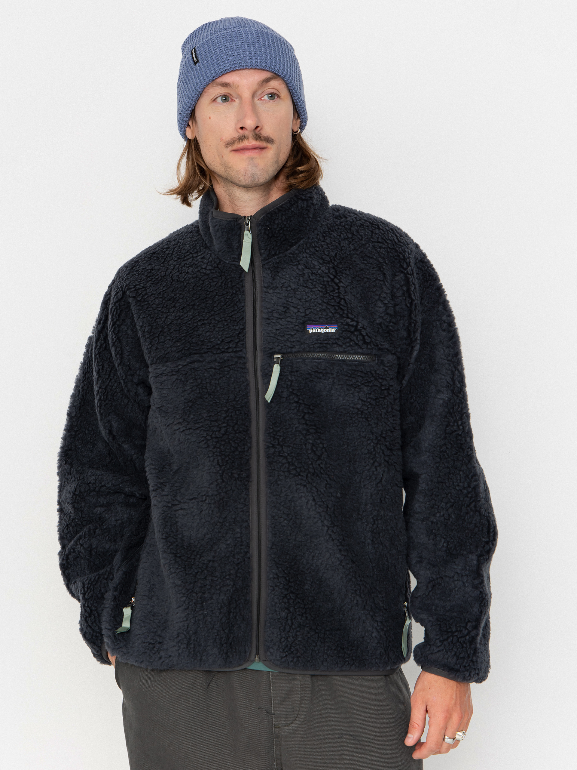 Patagonia Natural Blend Retro Cardigan Pulu00f3ver (ink black)
