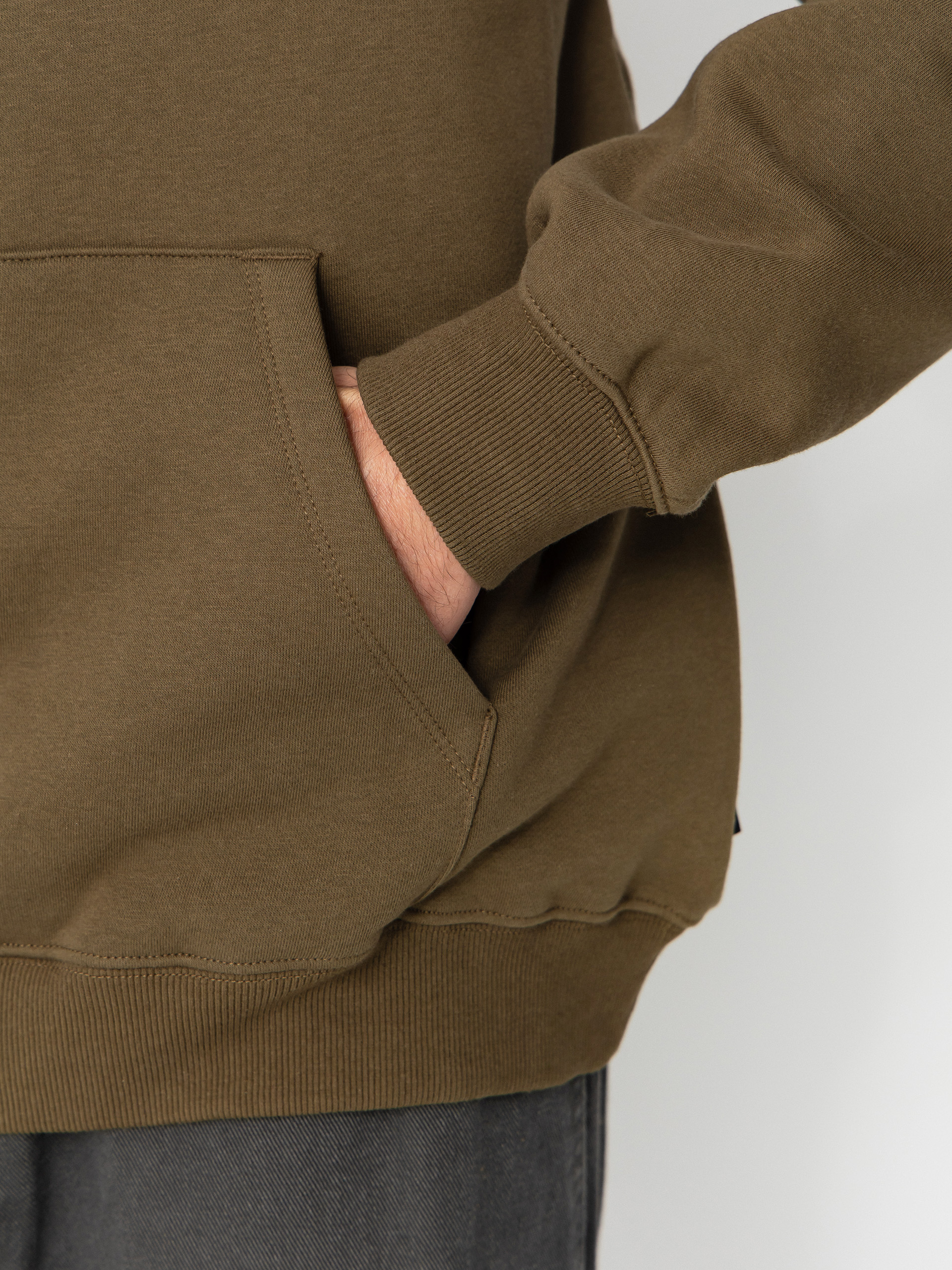 Volcom Single Stone HD Kapucnis pulóver (sage leaf)