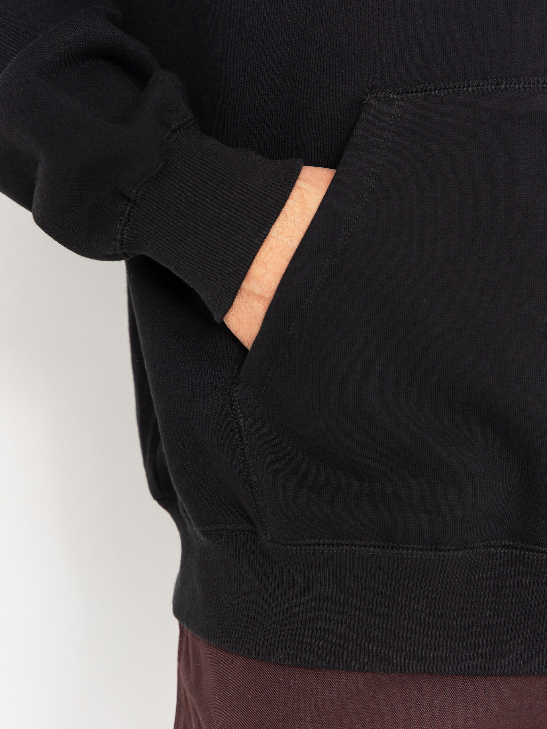 Kapucnis pulóver Volcom Workwear HD (black)