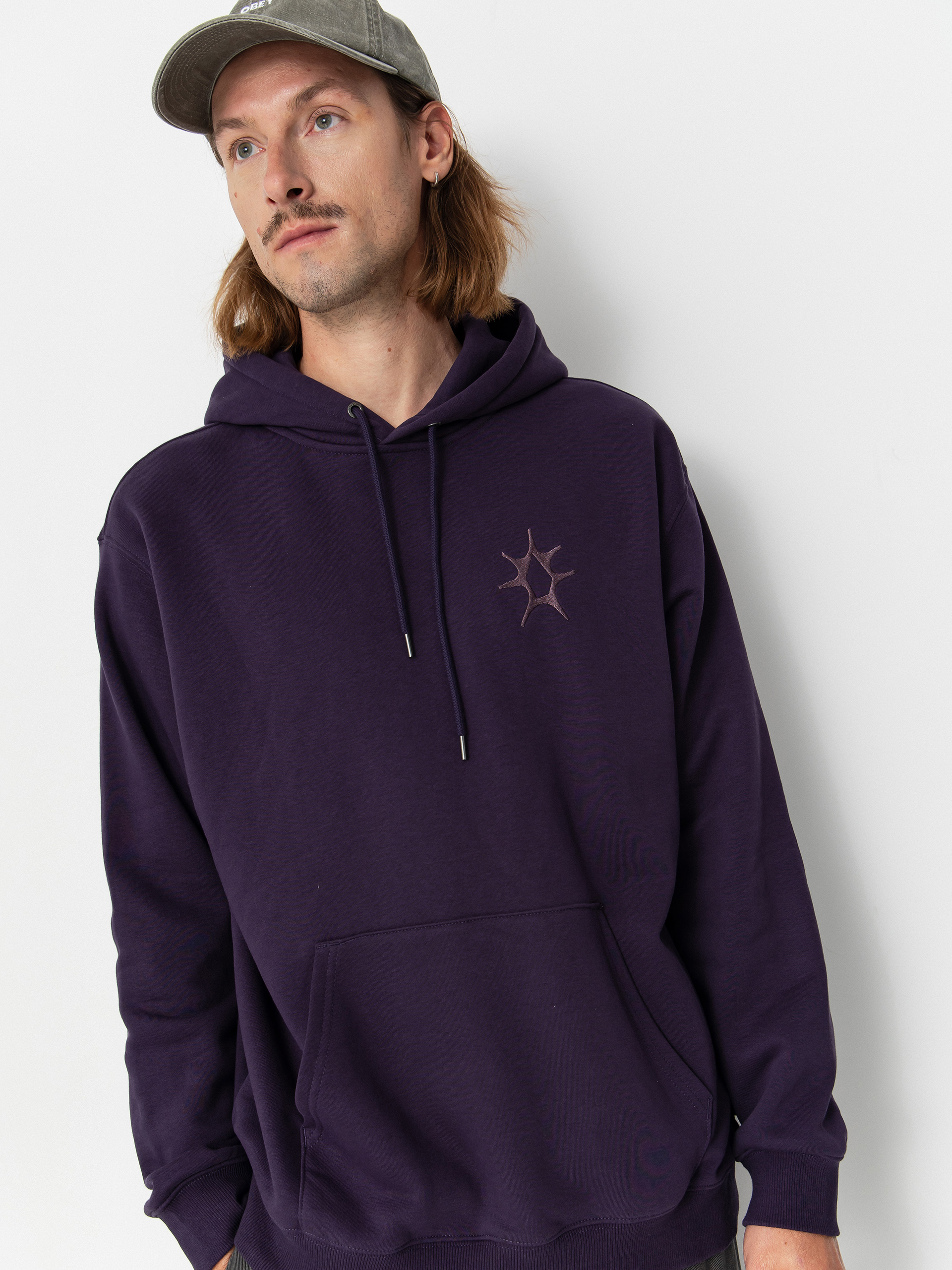 Volcom Watanite HD Kapucnis pulóver (dark purple)