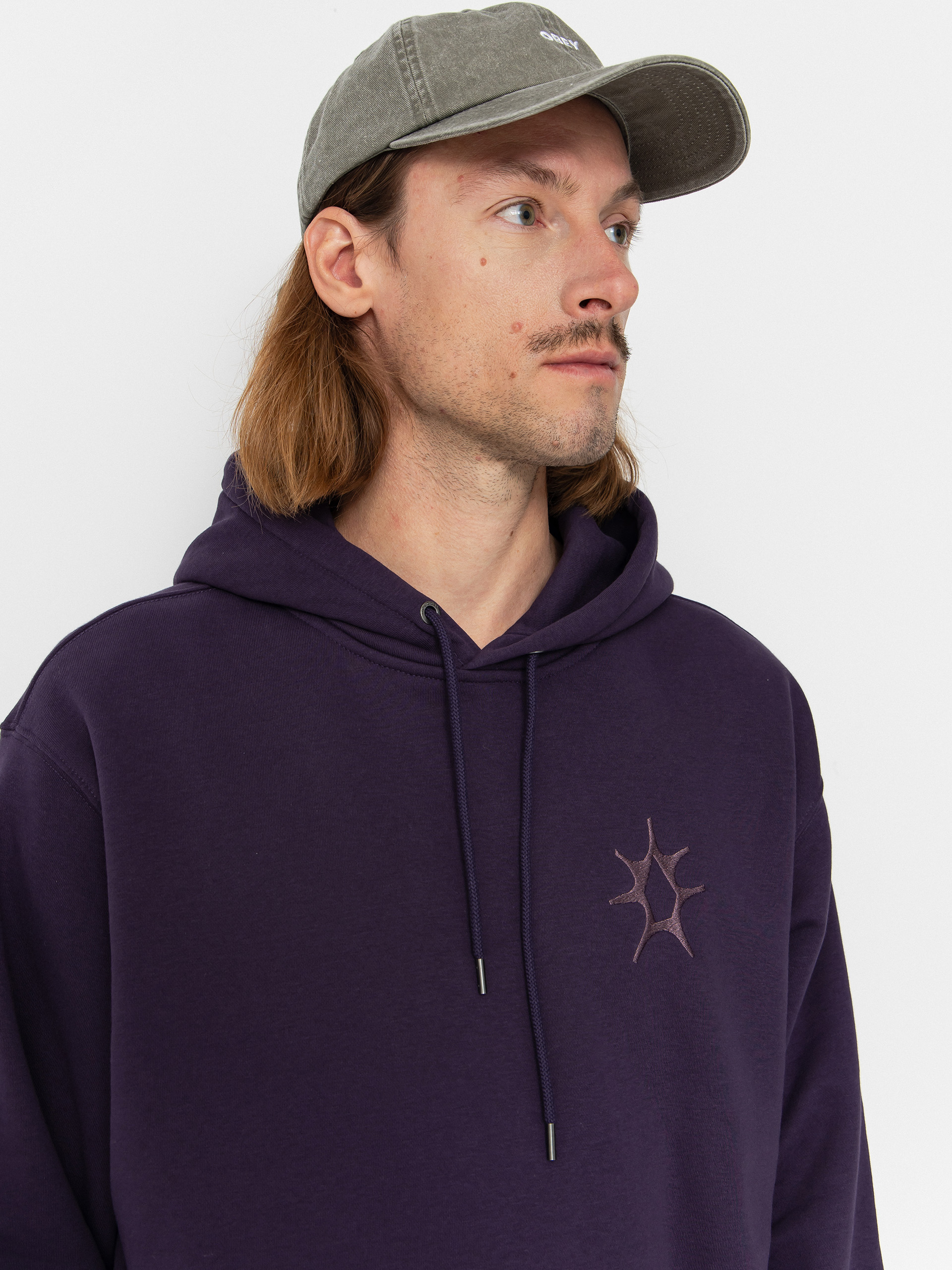 Volcom Watanite HD Kapucnis pulóver (dark purple)