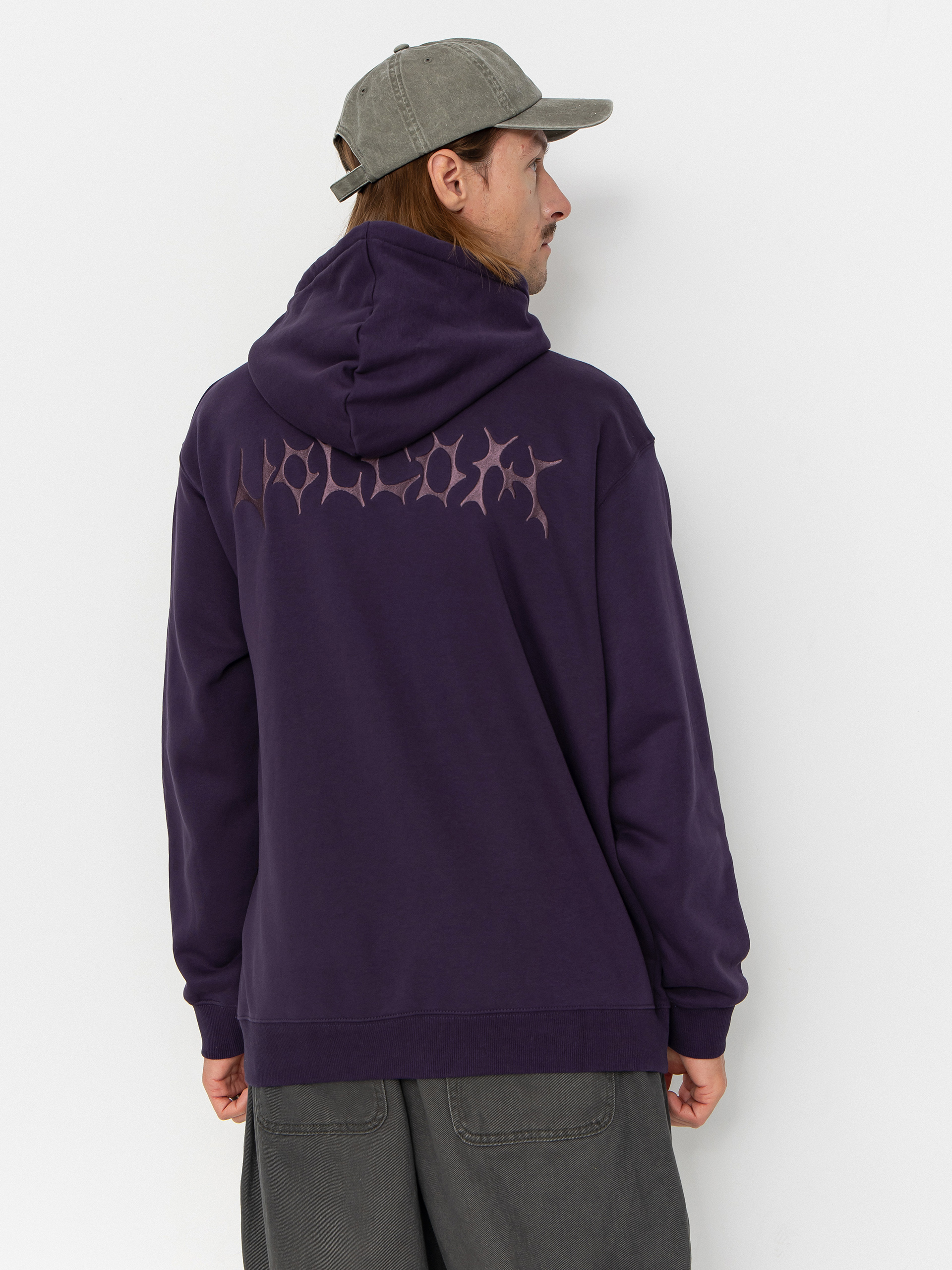 Volcom Watanite HD Kapucnis pulóver (dark purple)